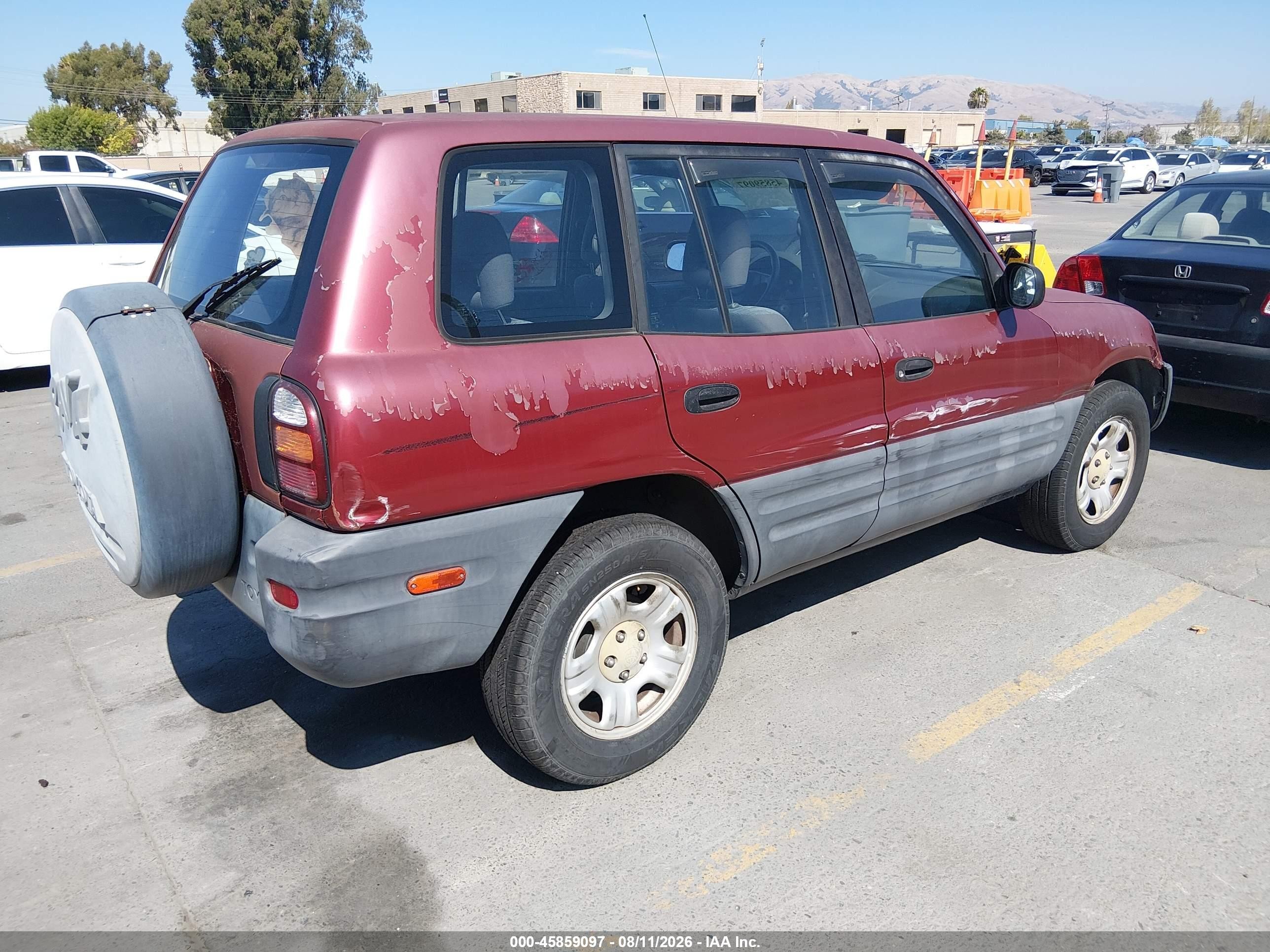 1999 Toyota Rav4   Burgundy vin: JT3GP10V6X7047566