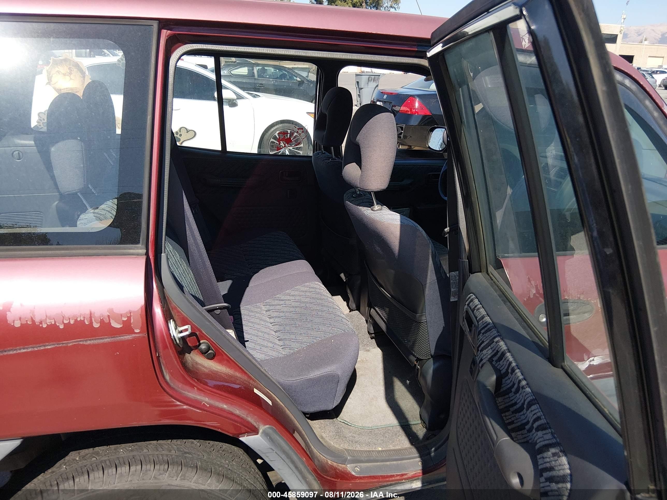 1999 Toyota Rav4   Burgundy vin: JT3GP10V6X7047566