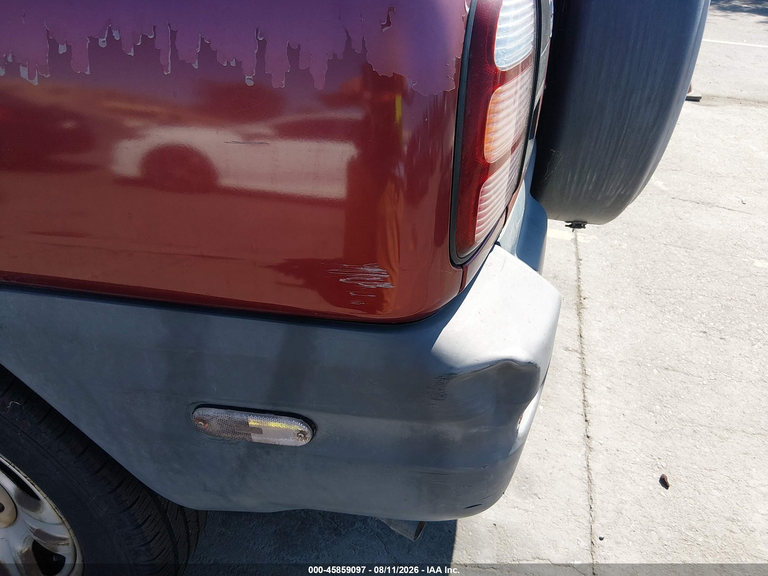 1999 Toyota Rav4   Burgundy vin: JT3GP10V6X7047566