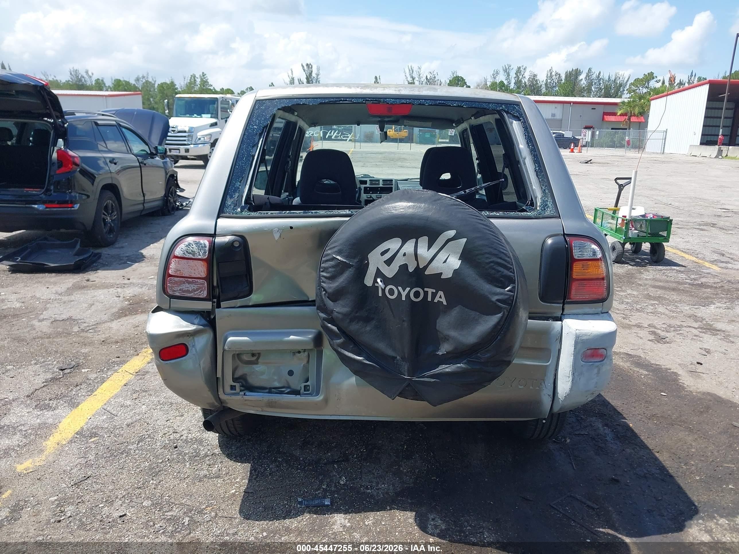 1999 Toyota Rav4   Gray vin: JT3GP10V6X7058759