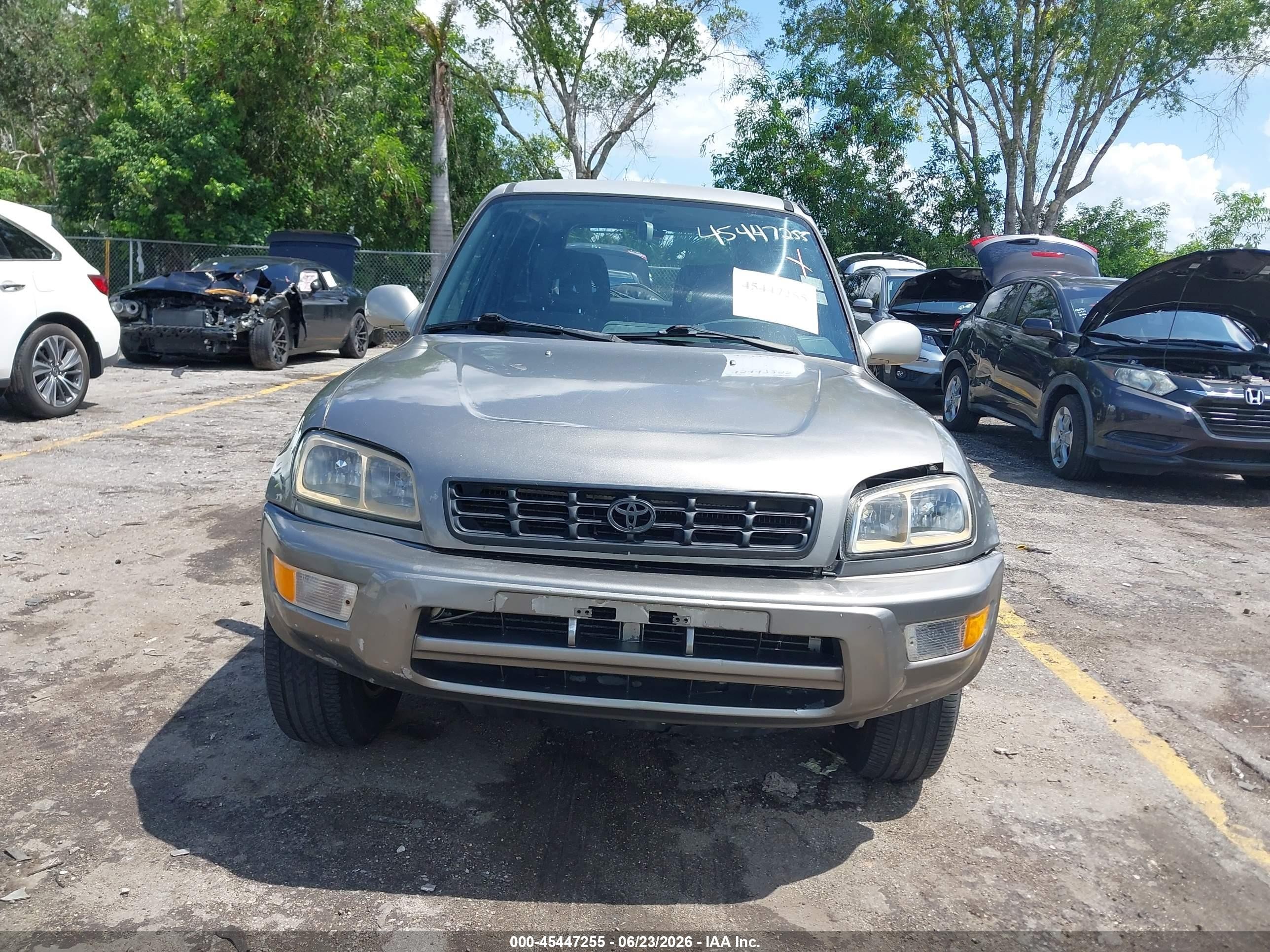 1999 Toyota Rav4   Gray vin: JT3GP10V6X7058759