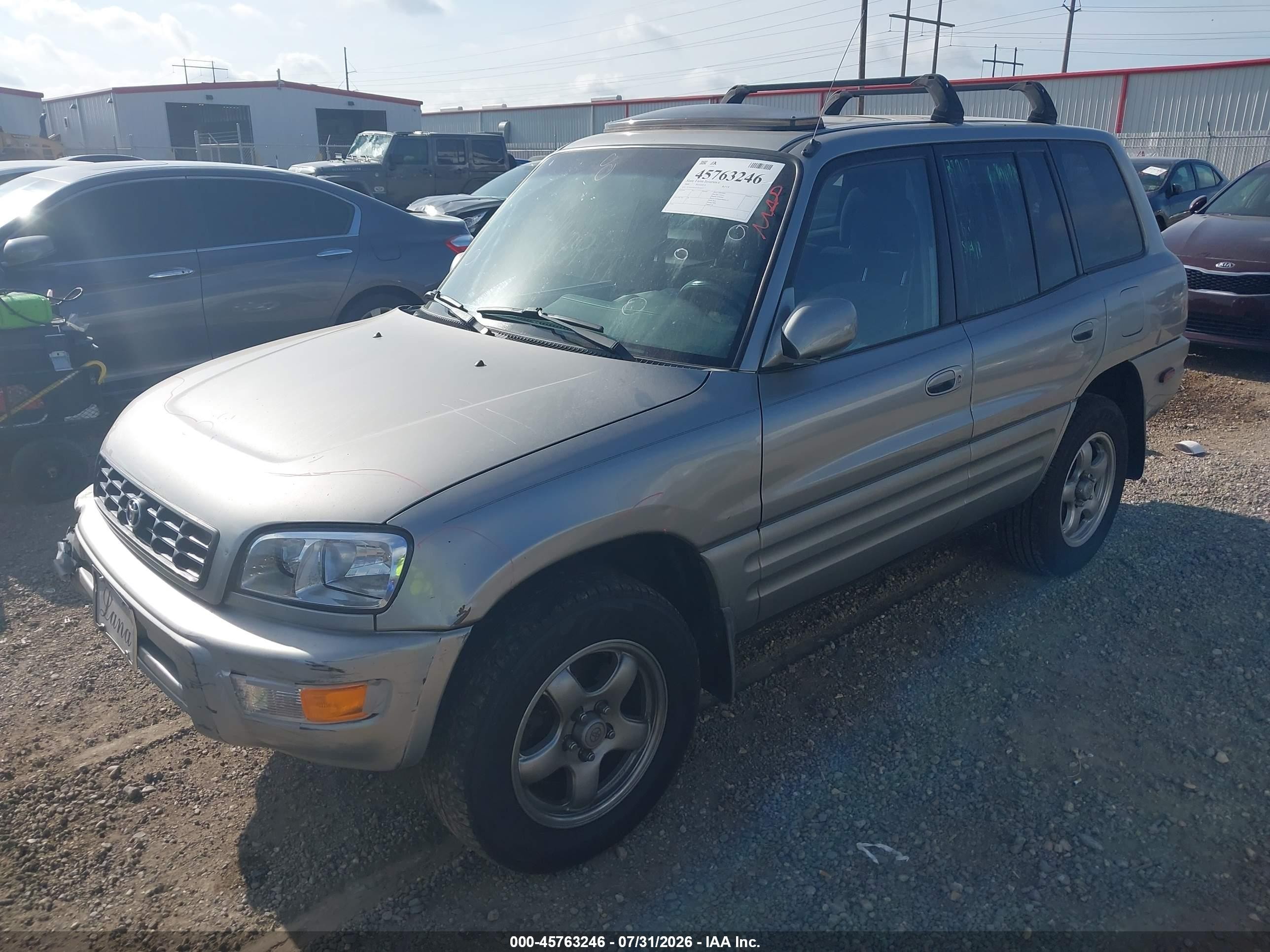 2000 Toyota Rav4   Silver vin: JT3GP10V6Y7072033