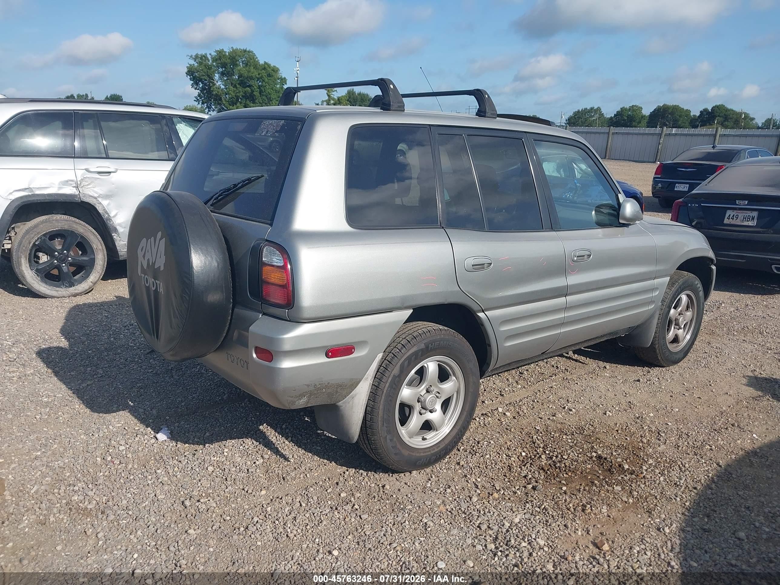 2000 Toyota Rav4   Silver vin: JT3GP10V6Y7072033