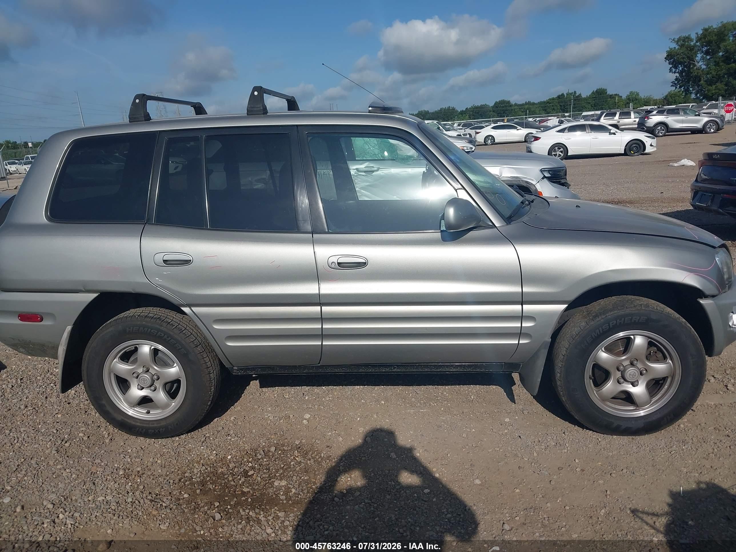 2000 Toyota Rav4   Silver vin: JT3GP10V6Y7072033