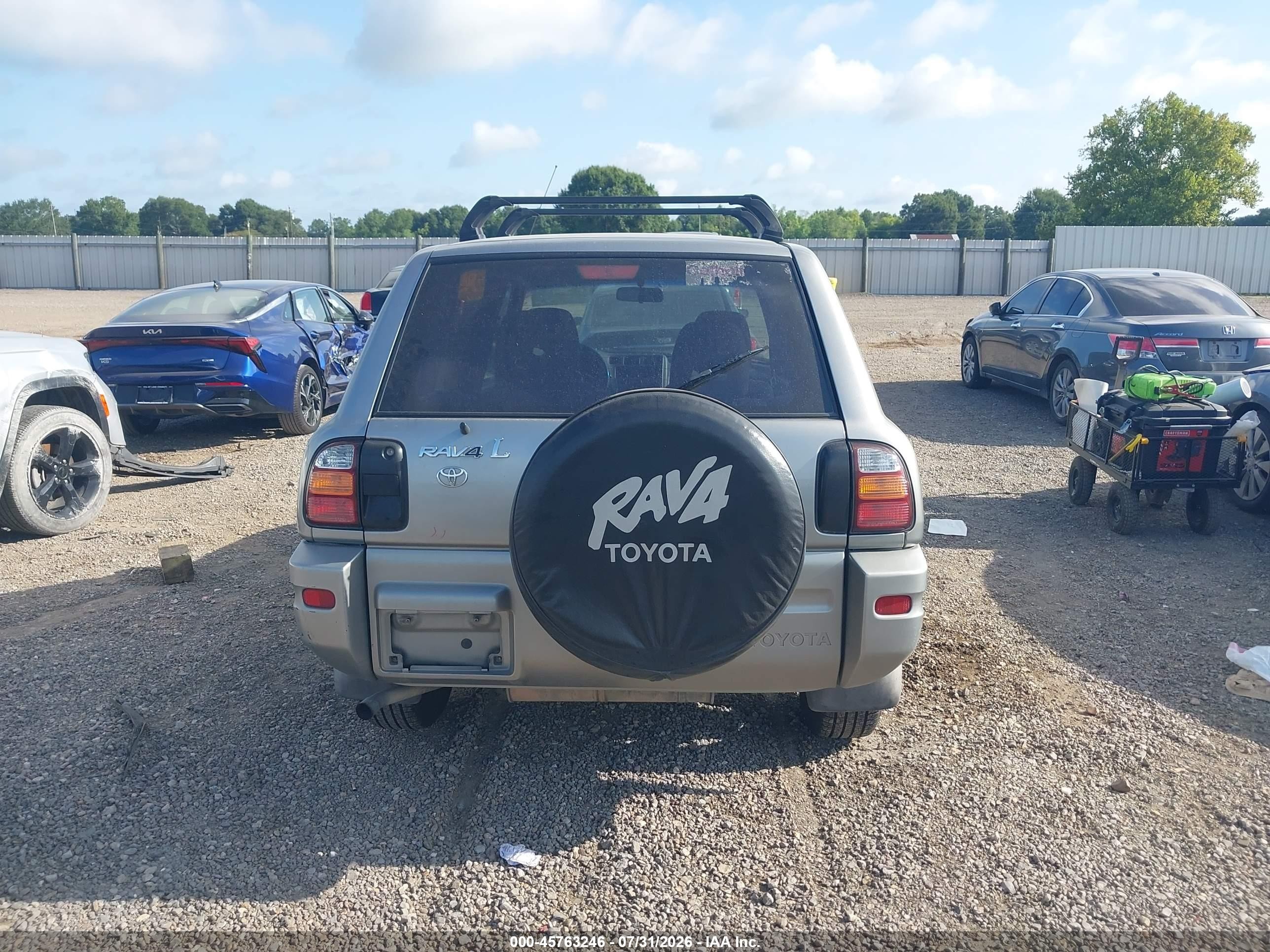 2000 Toyota Rav4   Silver vin: JT3GP10V6Y7072033