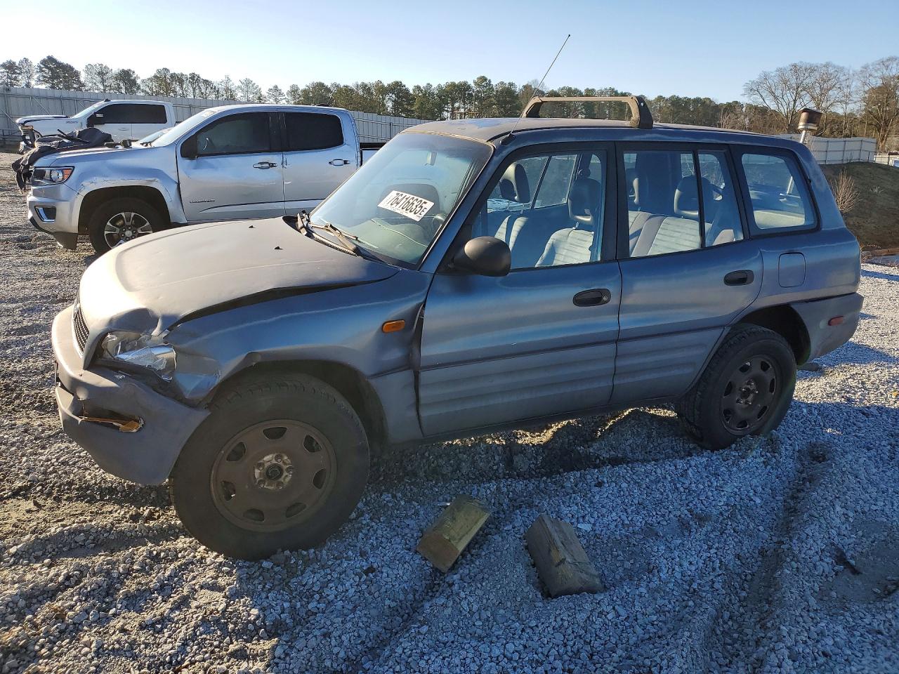1996 Toyota Rav4 Base Синий vin: JT3GP10V7T0004762