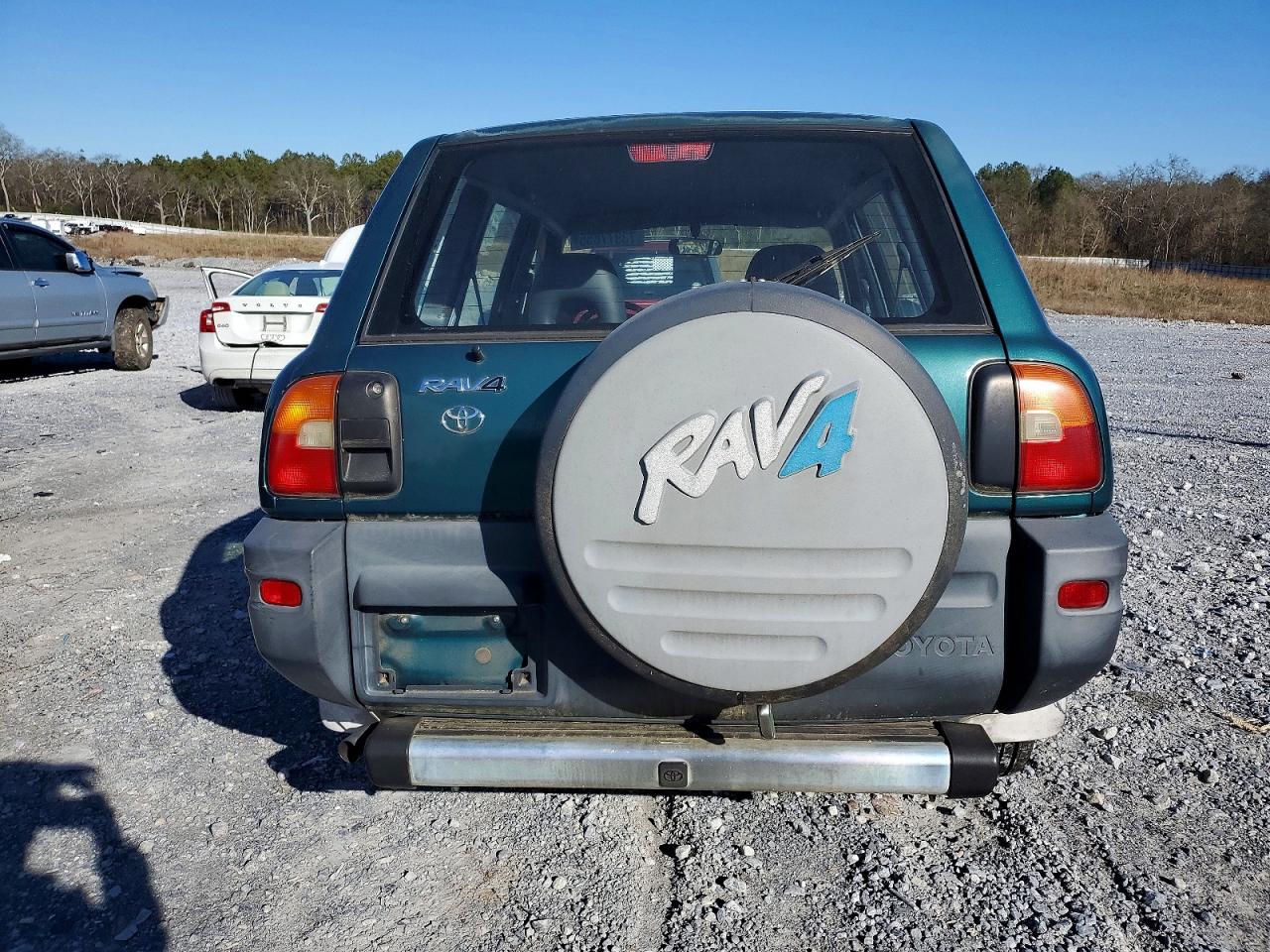 1996 Toyota Rav4 Green vin: JT3GP10V7T7002131