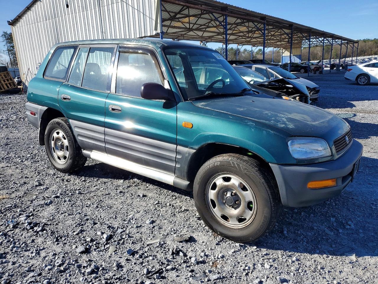 1996 Toyota Rav4 Green vin: JT3GP10V7T7002131