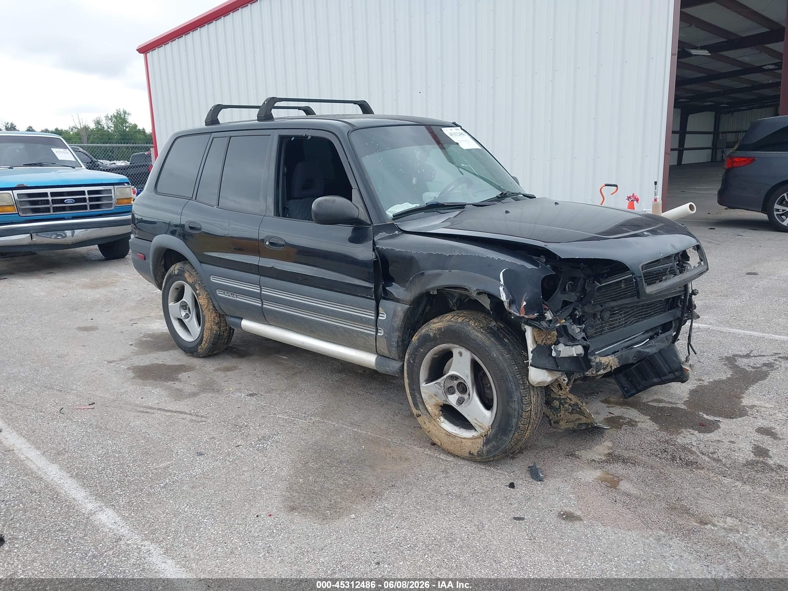 1999 Toyota Rav4 Black vin: JT3GP10V8X0038165