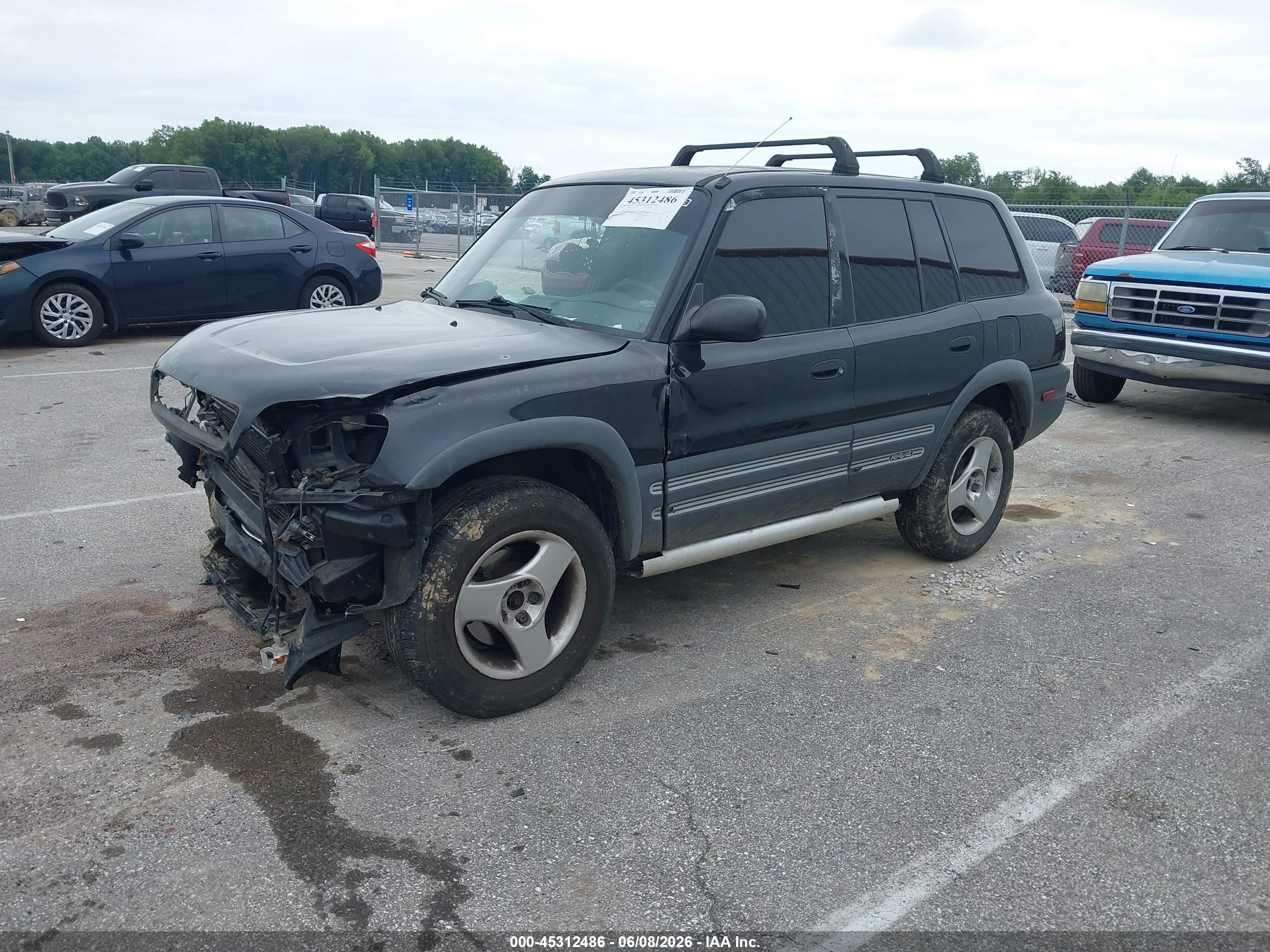 1999 Toyota Rav4   Black vin: JT3GP10V8X0038165