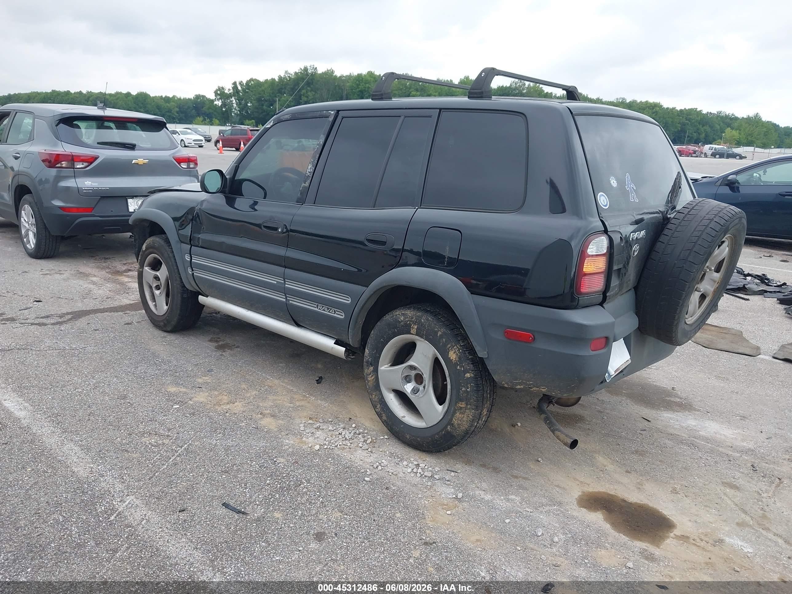 1999 Toyota Rav4   Black vin: JT3GP10V8X0038165