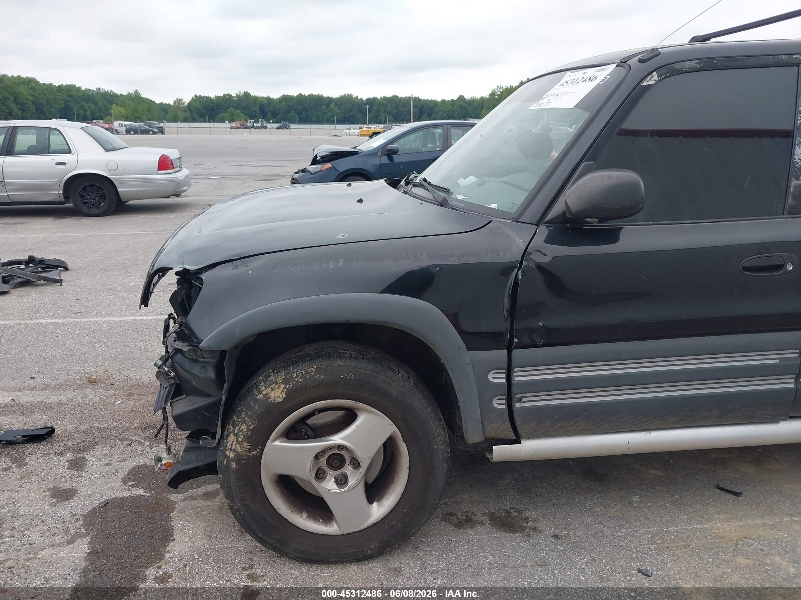 1999 Toyota Rav4   Black vin: JT3GP10V8X0038165