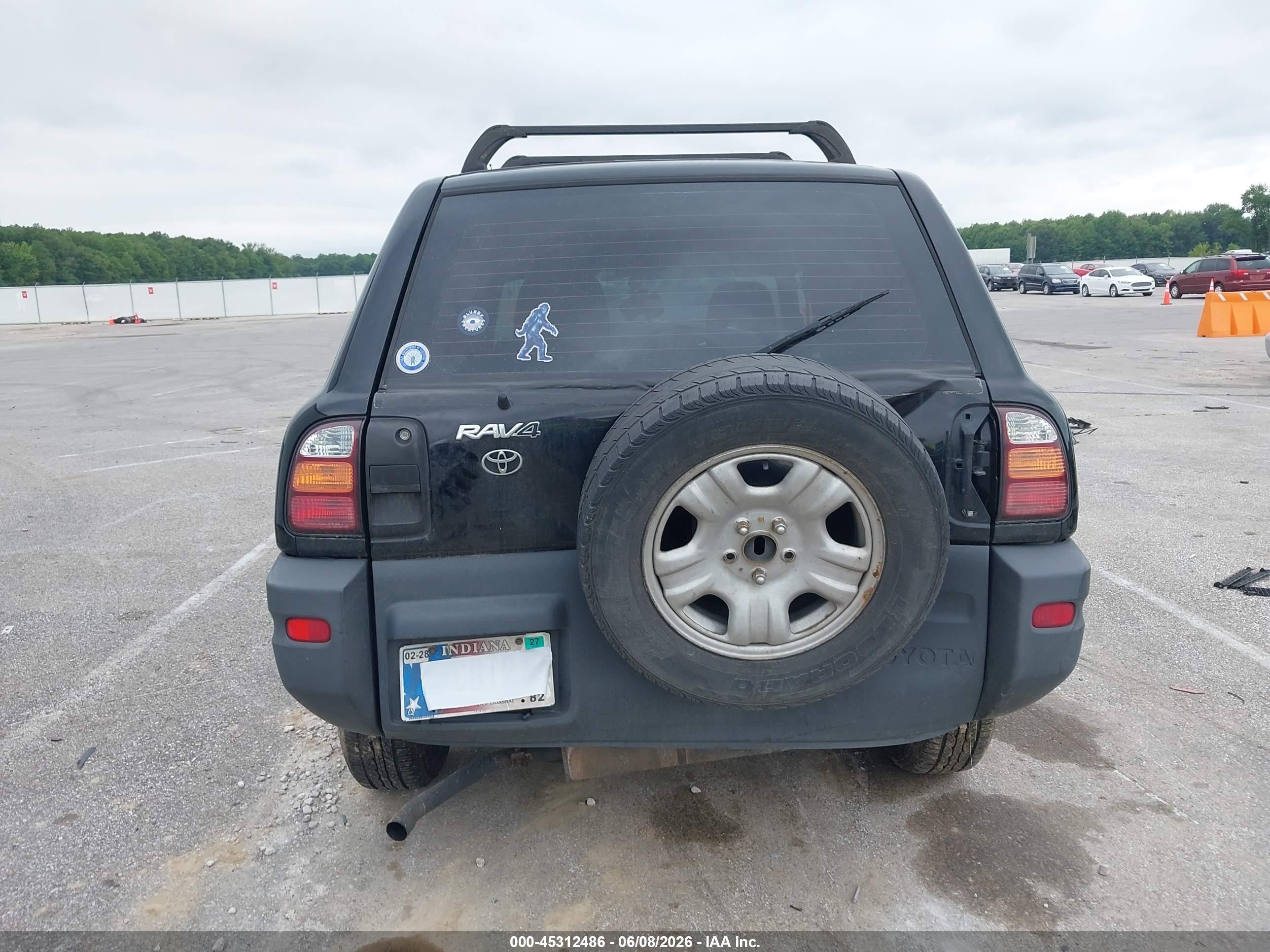 1999 Toyota Rav4   Black vin: JT3GP10V8X0038165