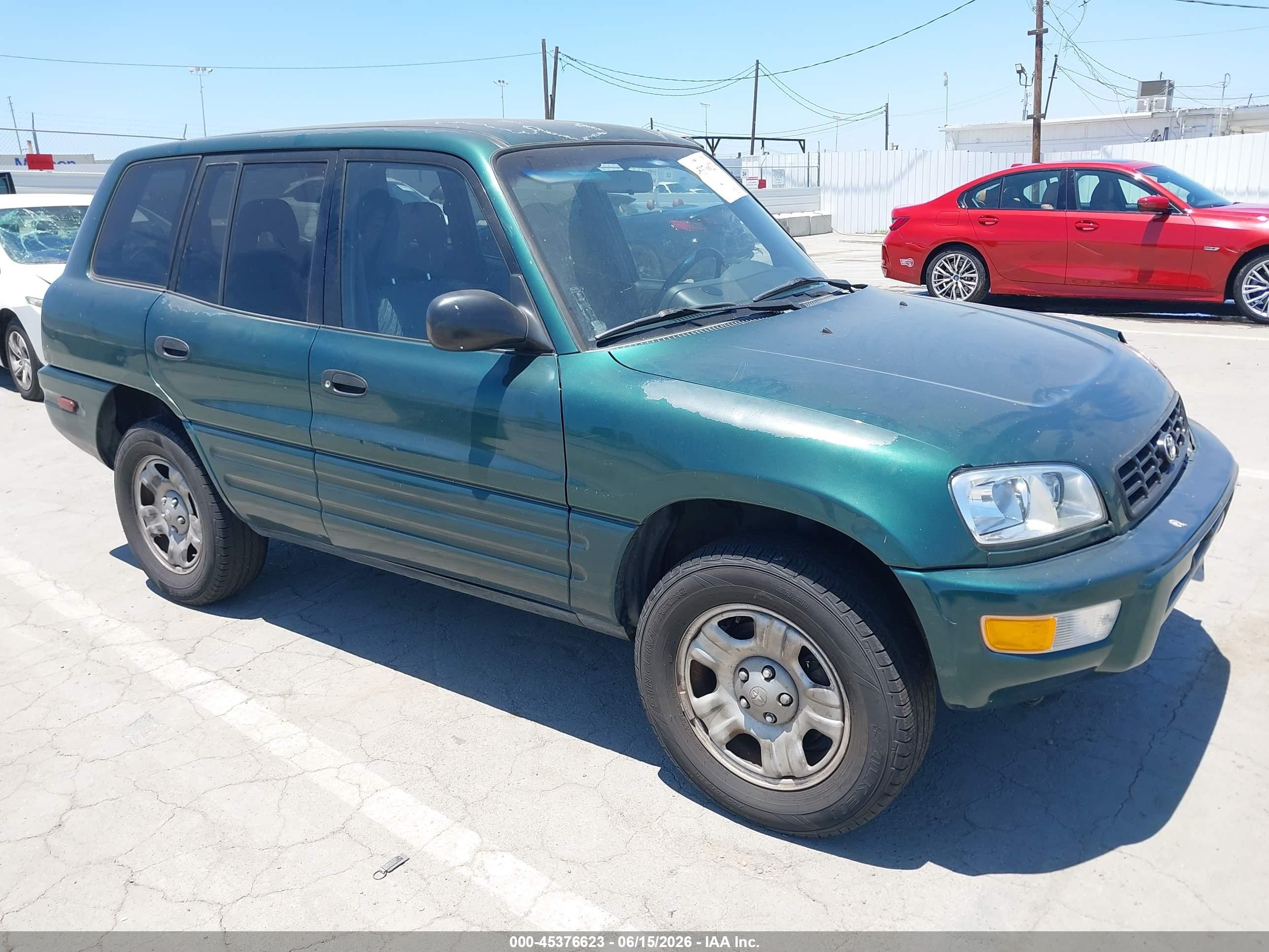 2000 Toyota Rav4   Зеленый vin: JT3GP10V8Y7066296