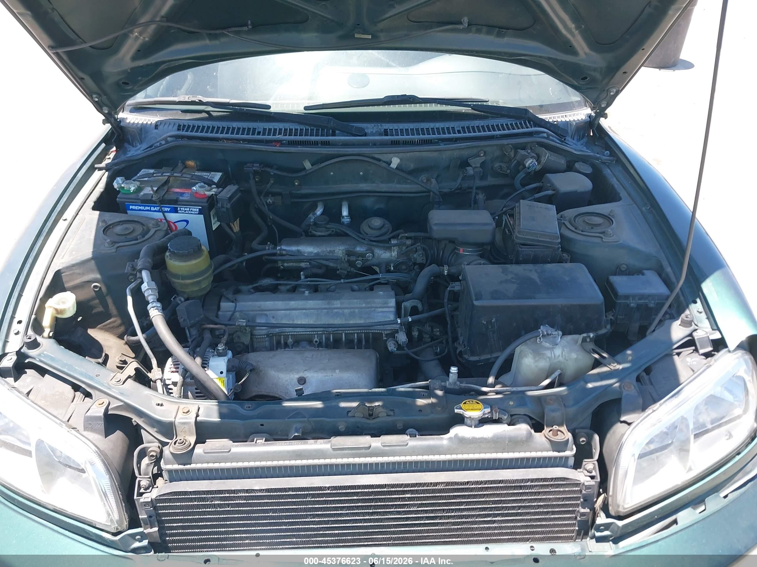 2000 Toyota Rav4   Green vin: JT3GP10V8Y7066296