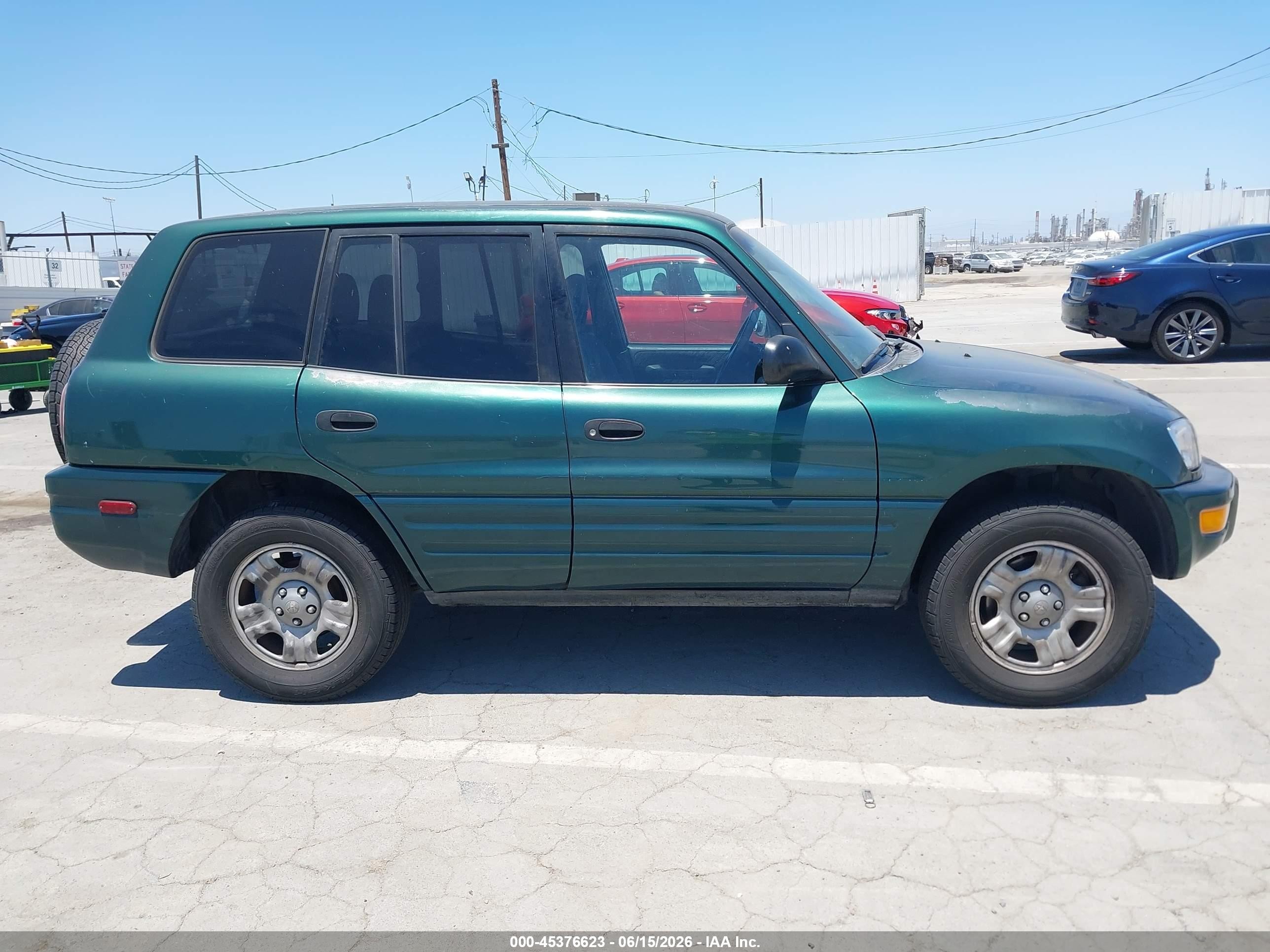 2000 Toyota Rav4   Green vin: JT3GP10V8Y7066296