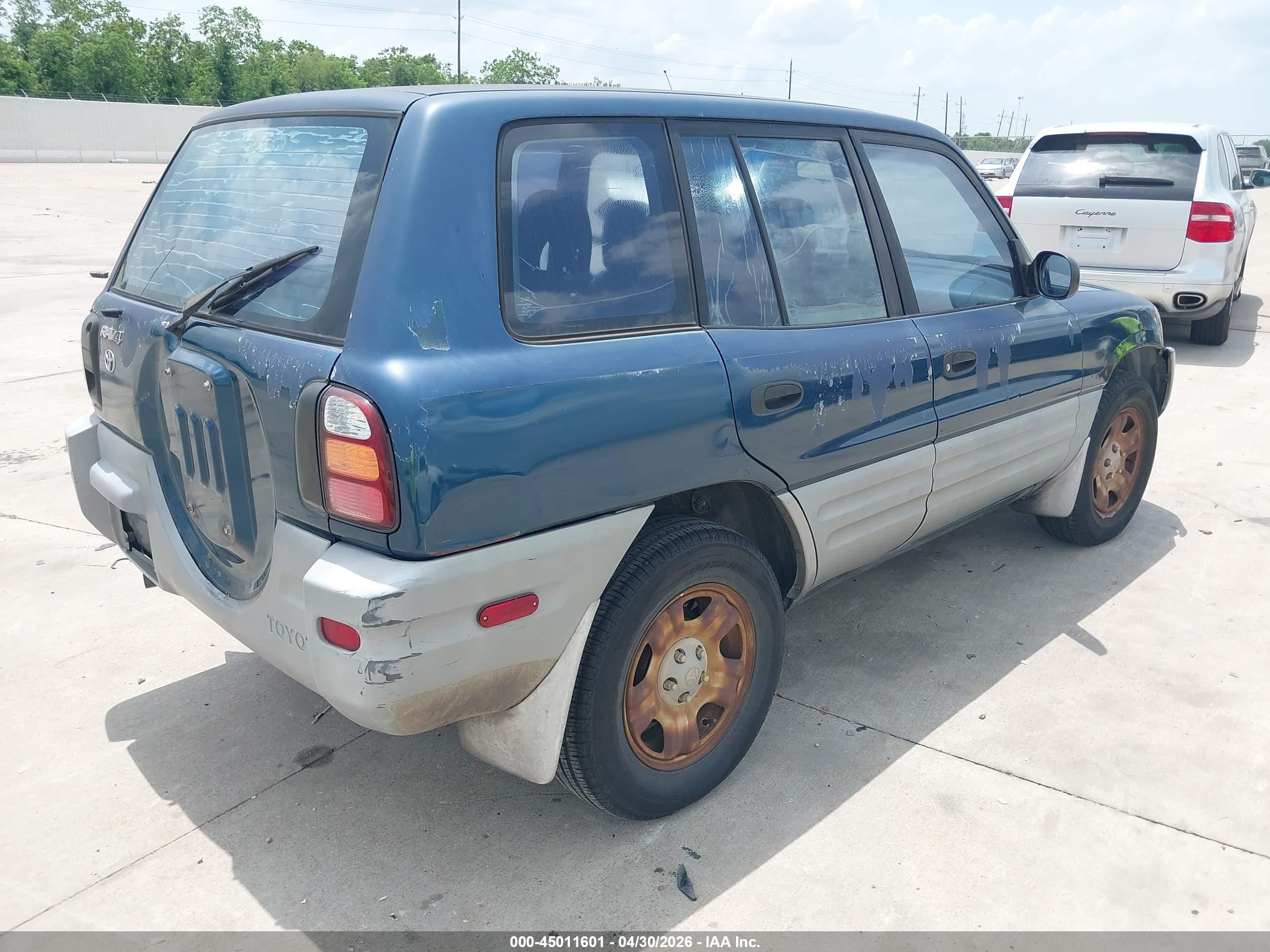 2000 Toyota Rav4   Teal vin: JT3GP10V8Y7076617