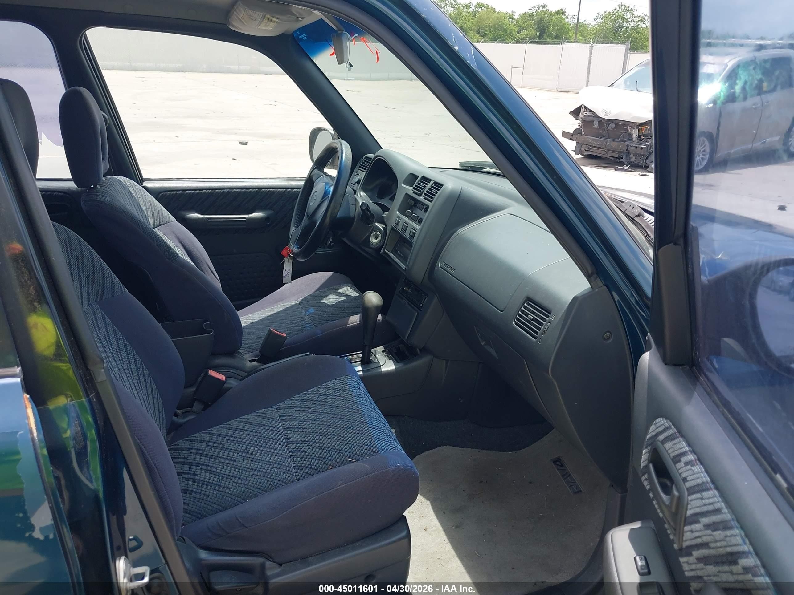 2000 Toyota Rav4   Teal vin: JT3GP10V8Y7076617