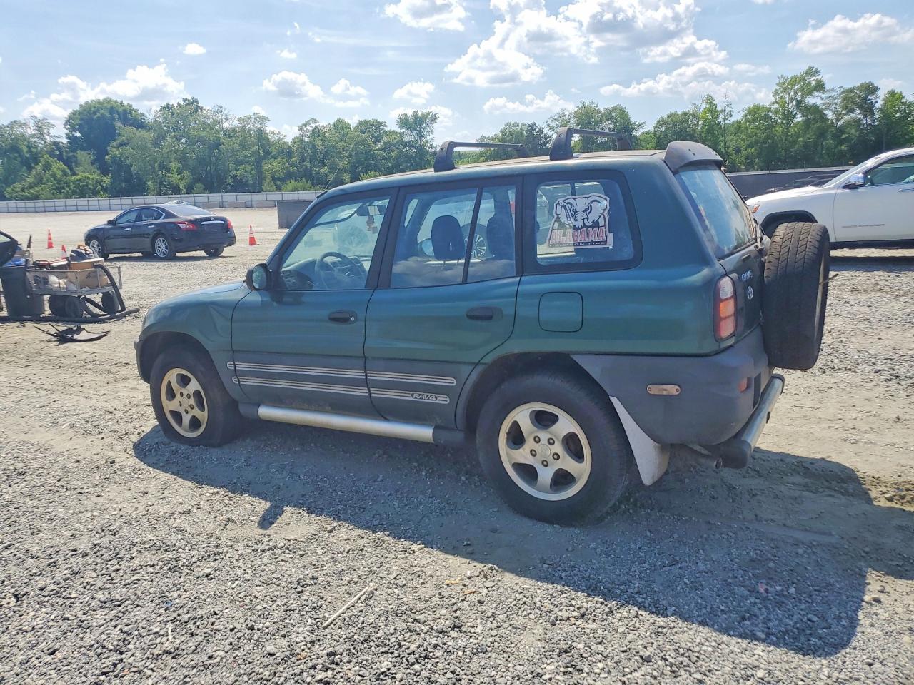 1998 Toyota Rav4 Green vin: JT3GP10V9W7028556