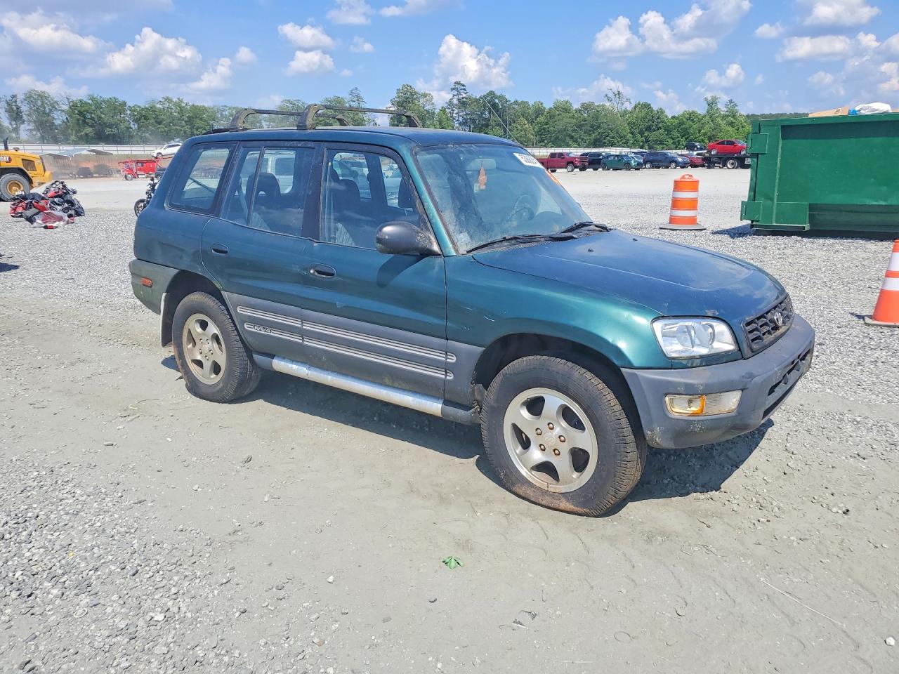 1998 Toyota Rav4 Green vin: JT3GP10V9W7028556