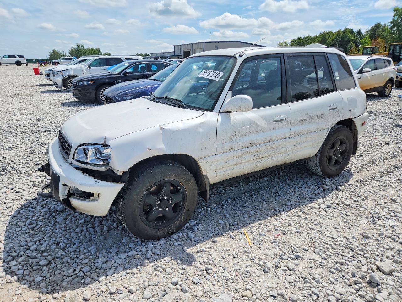 1999 Toyota Rav4 Base White vin: JT3GP10V9X7054351