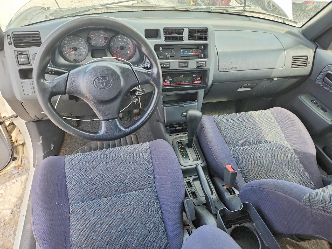 1999 Toyota Rav4 Base White vin: JT3GP10V9X7054351