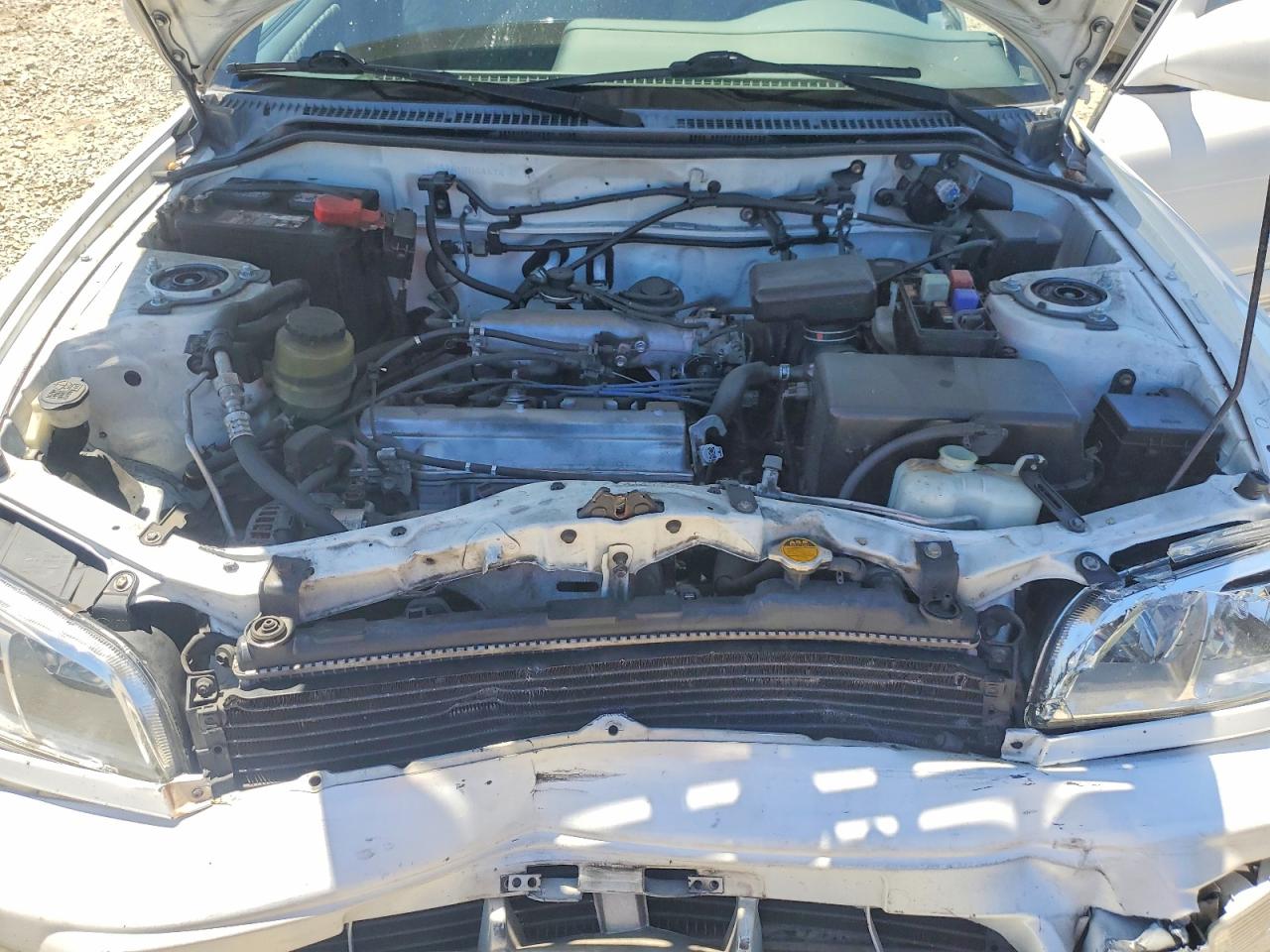 1999 Toyota Rav4 Base White vin: JT3GP10V9X7064474