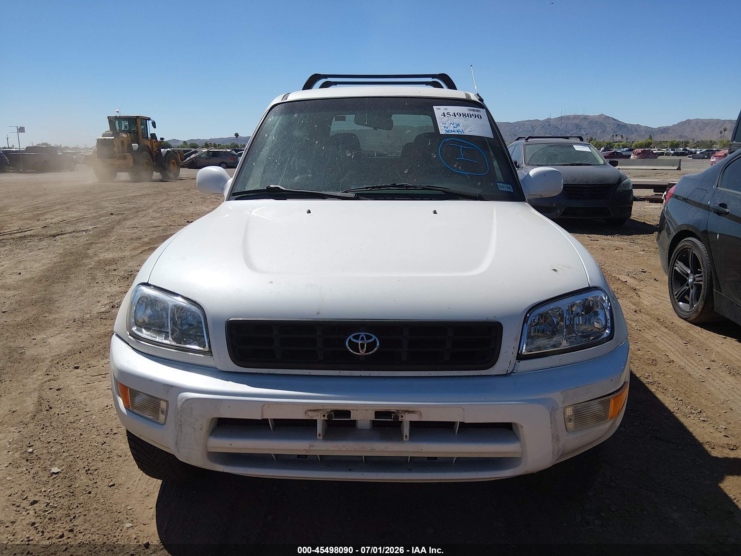 2000 Toyota Rav4   White vin: JT3GP10V9Y7067683