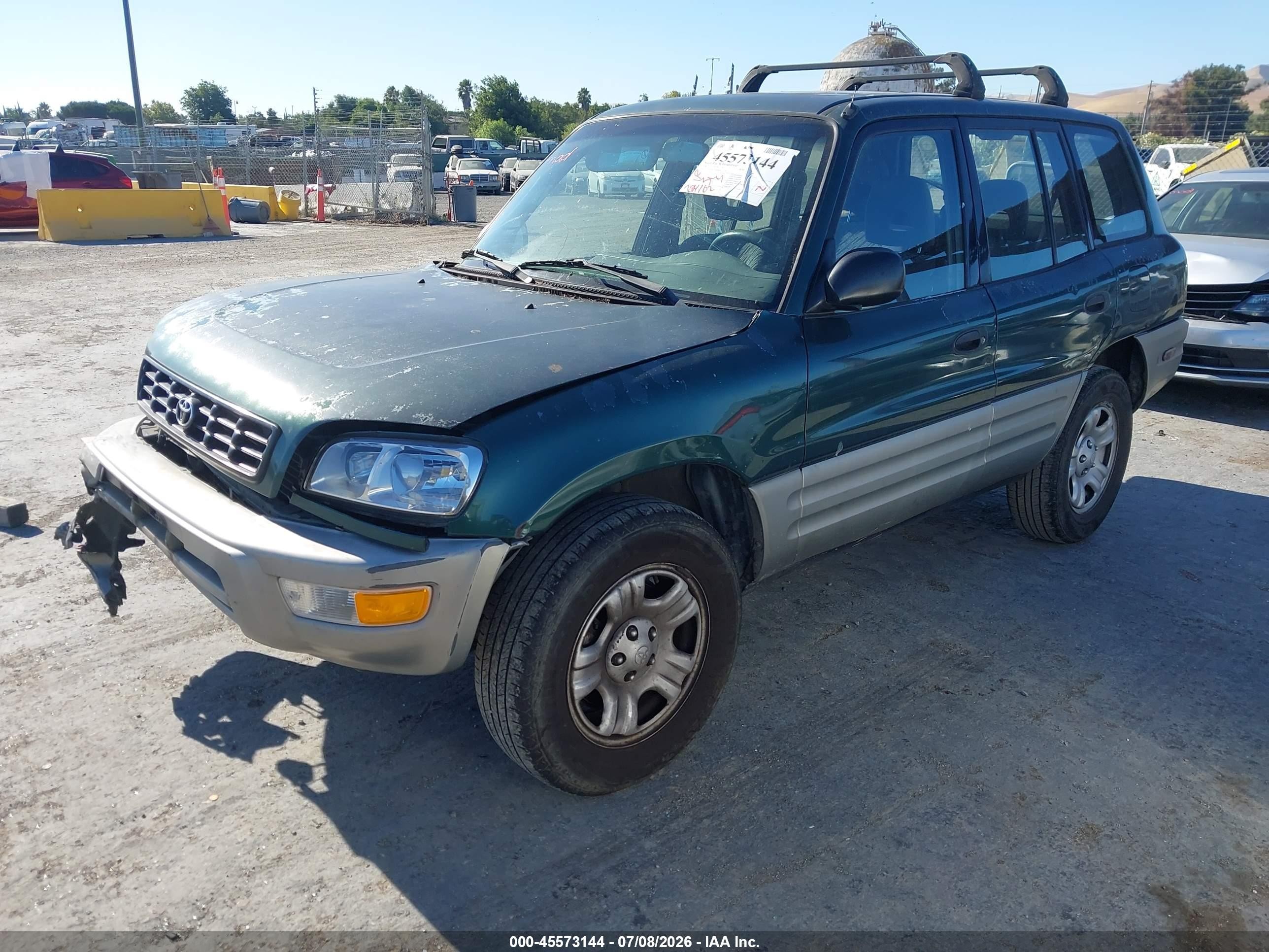 2000 Toyota Rav4   Green vin: JT3GP10V9Y7068848