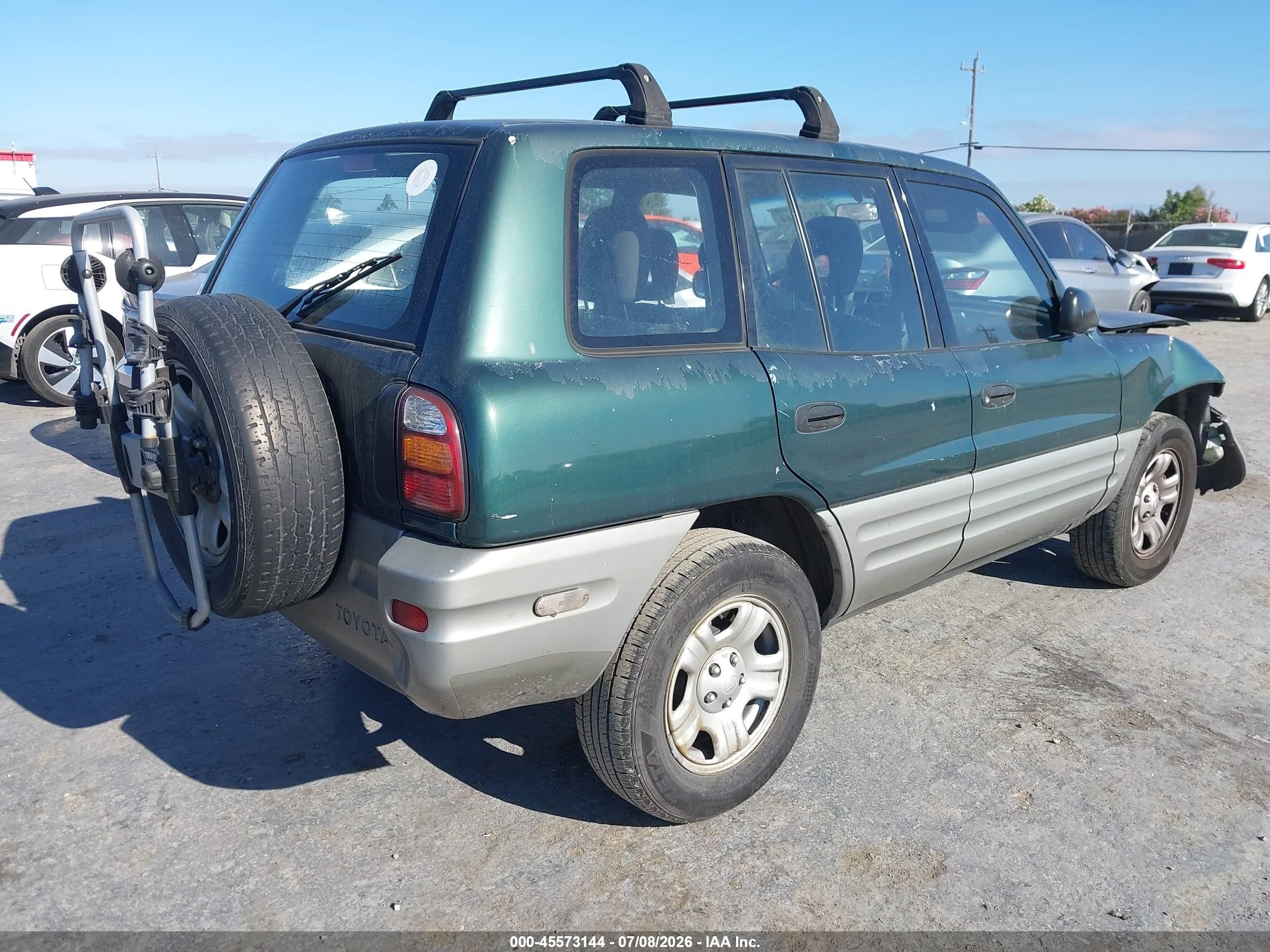 2000 Toyota Rav4   Green vin: JT3GP10V9Y7068848