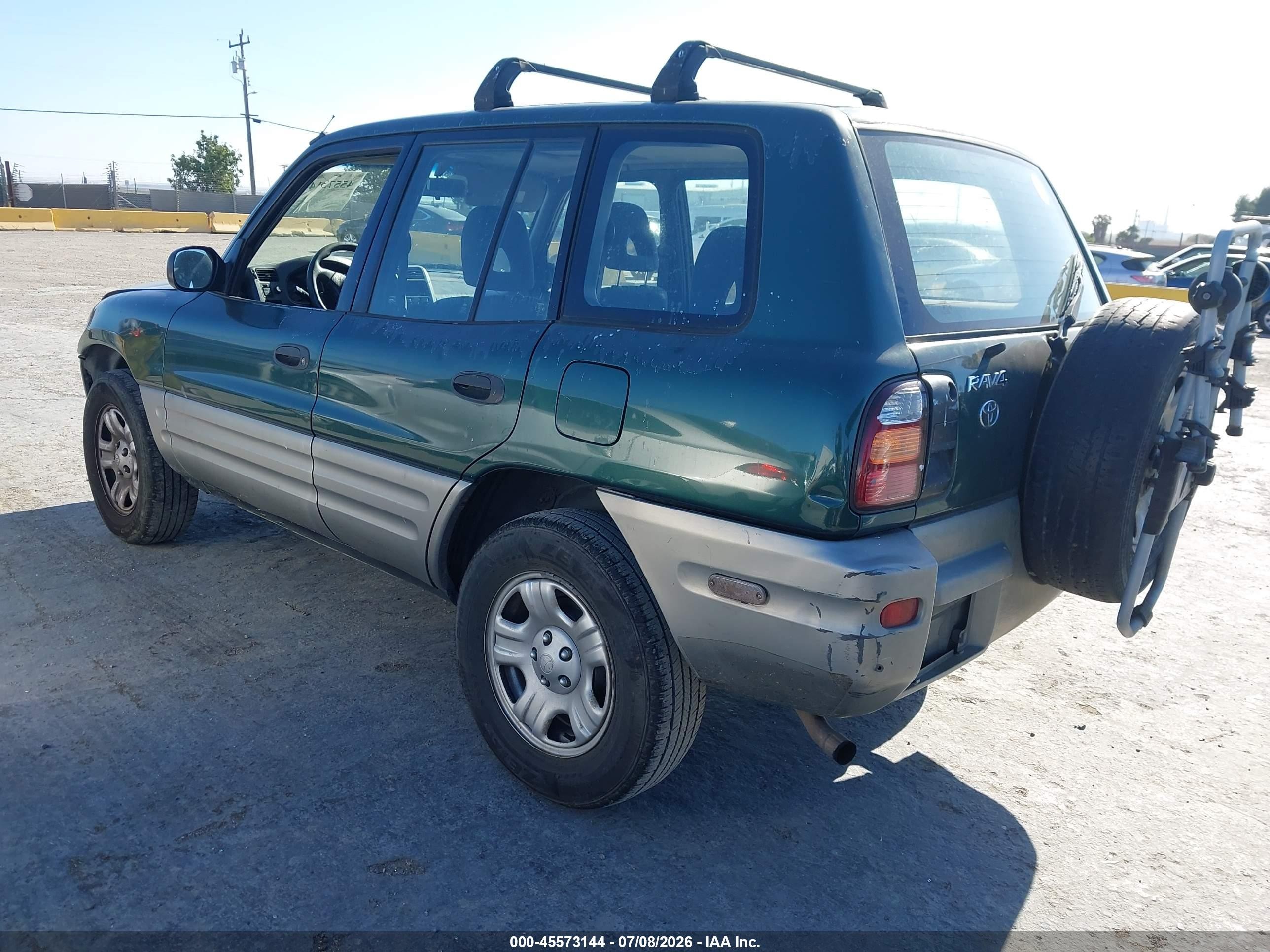 2000 Toyota Rav4   Green vin: JT3GP10V9Y7068848