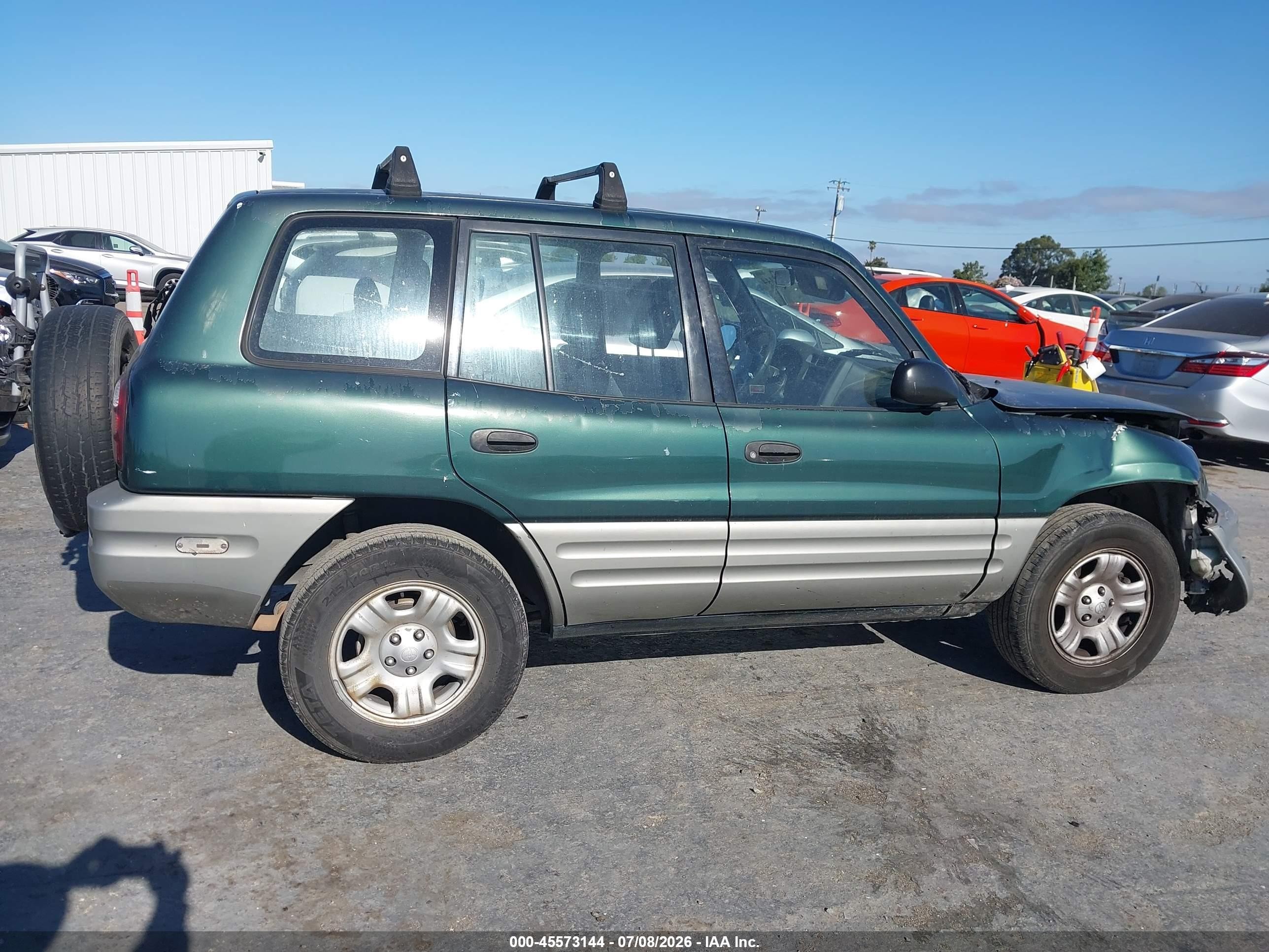 2000 Toyota Rav4   Green vin: JT3GP10V9Y7068848
