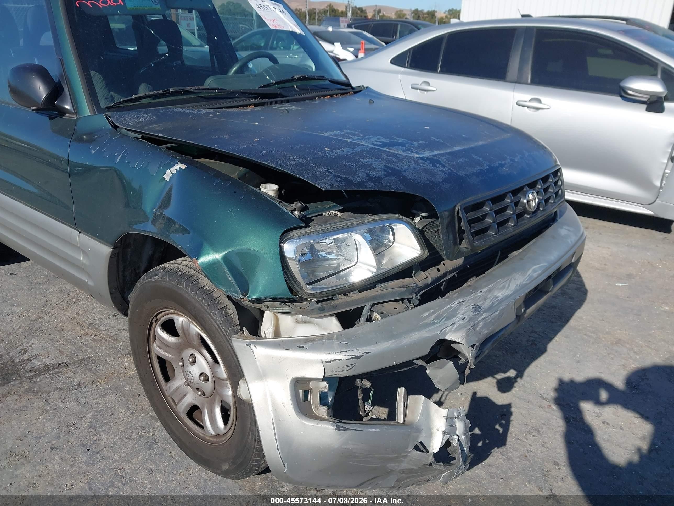 2000 Toyota Rav4   Green vin: JT3GP10V9Y7068848