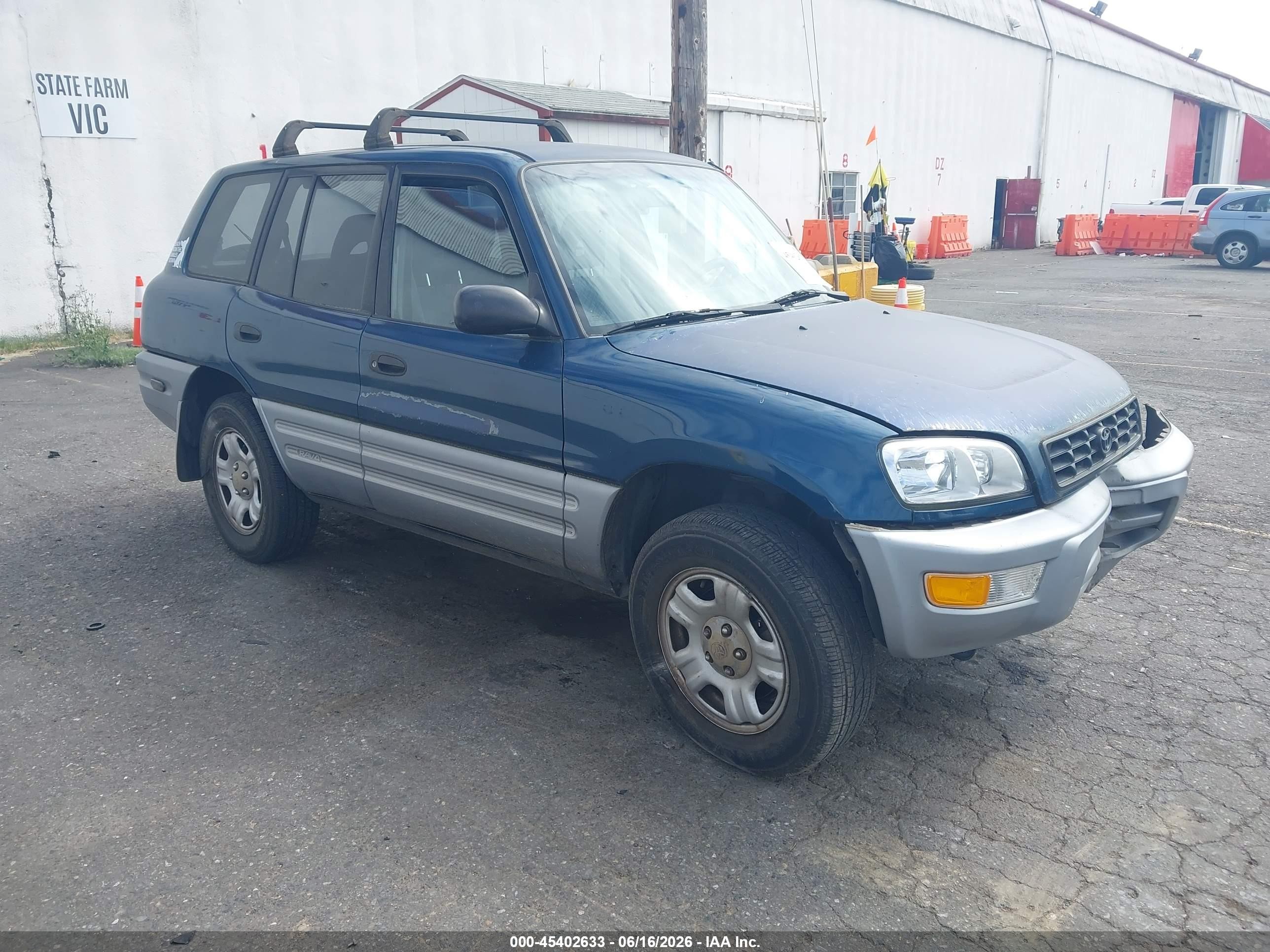 2000 Toyota Rav4   Green vin: JT3GP10V9Y7075671