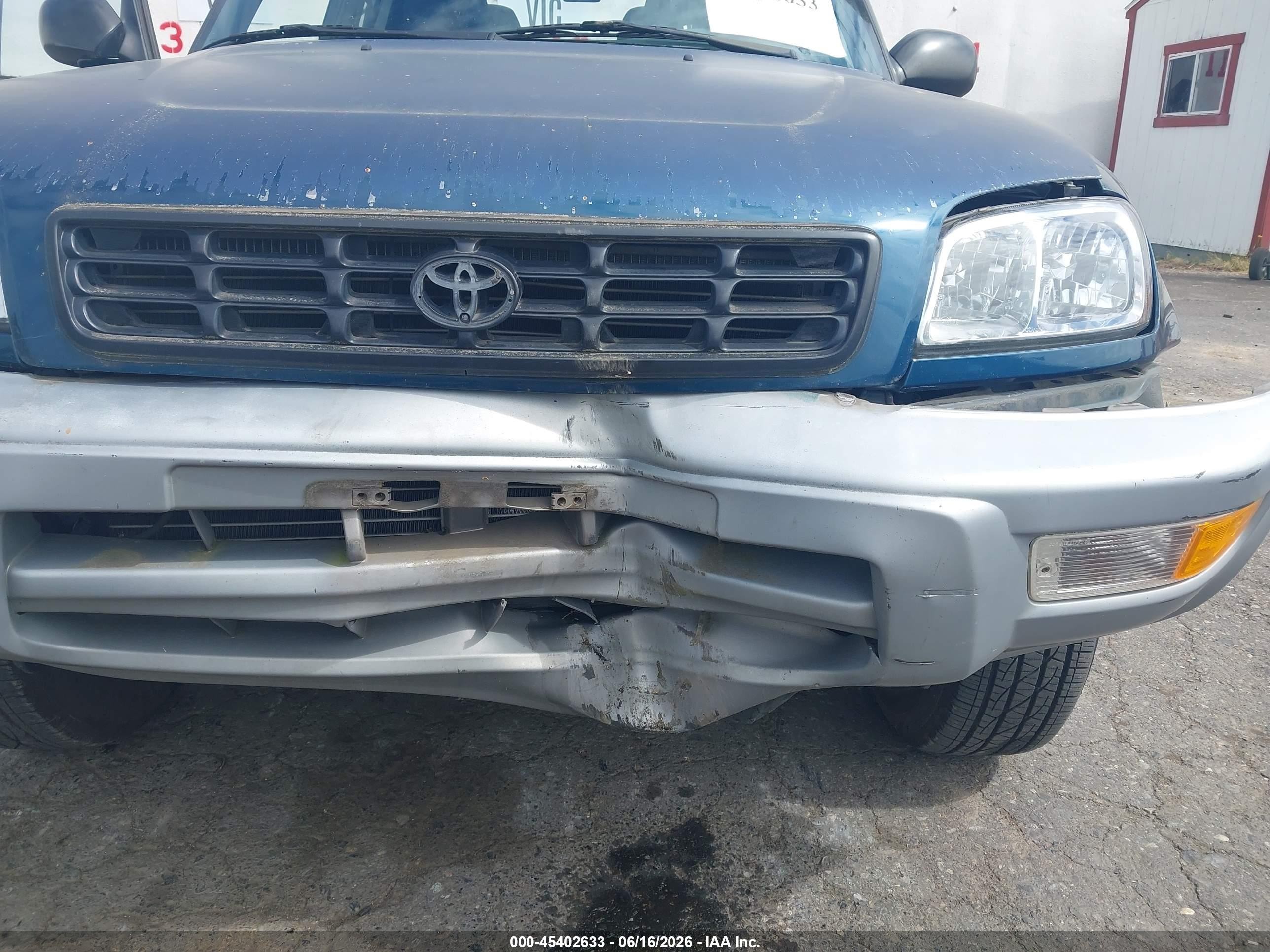 2000 Toyota Rav4   Green vin: JT3GP10V9Y7075671