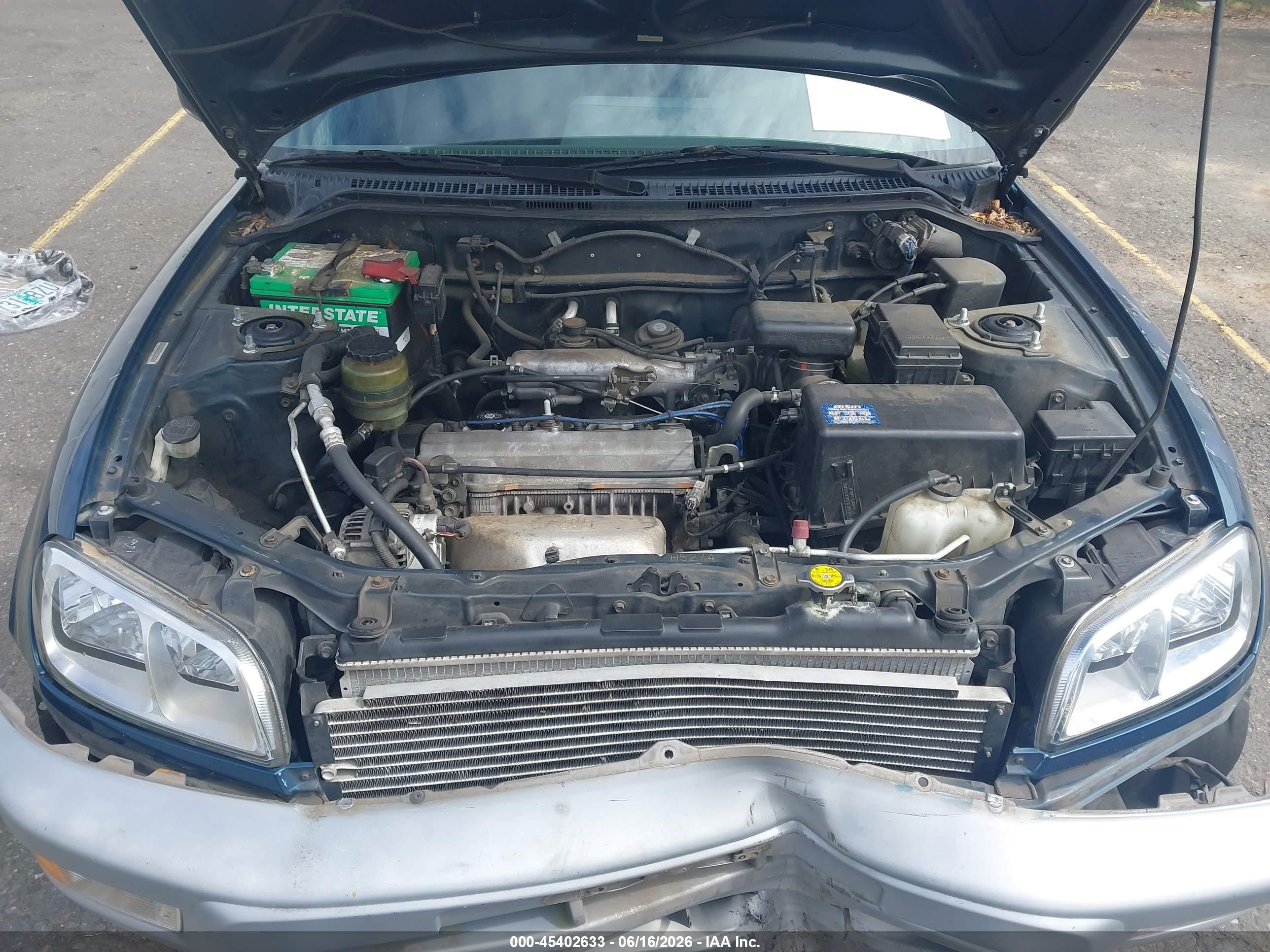 2000 Toyota Rav4   Green vin: JT3GP10V9Y7075671