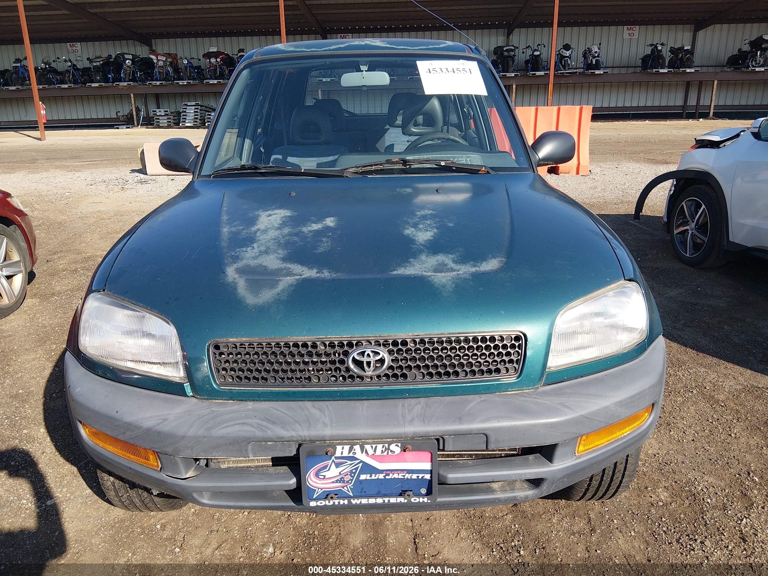 1996 Toyota Rav4   Green vin: JT3GP10VXT0004089
