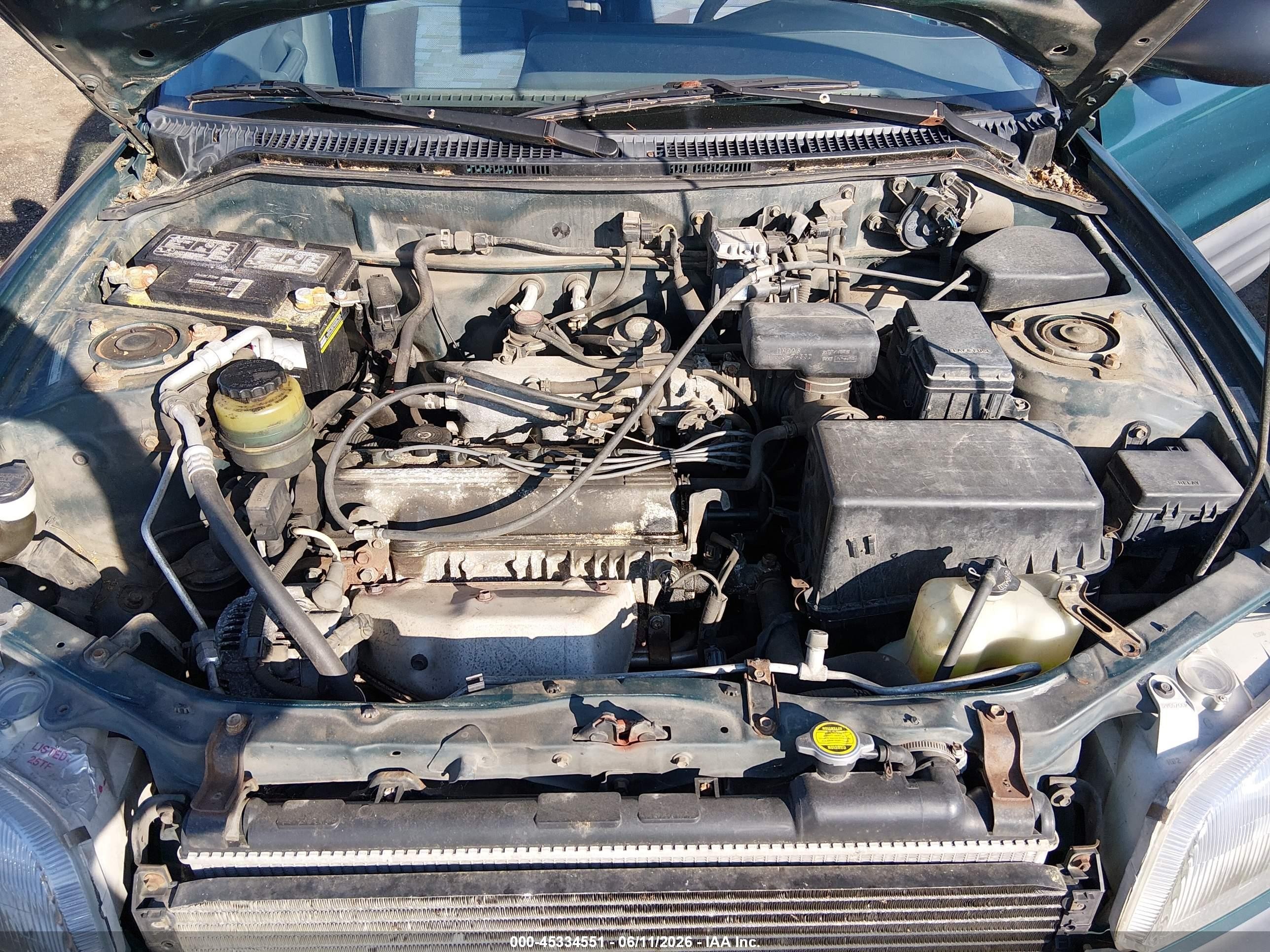 1996 Toyota Rav4   Green vin: JT3GP10VXT0004089
