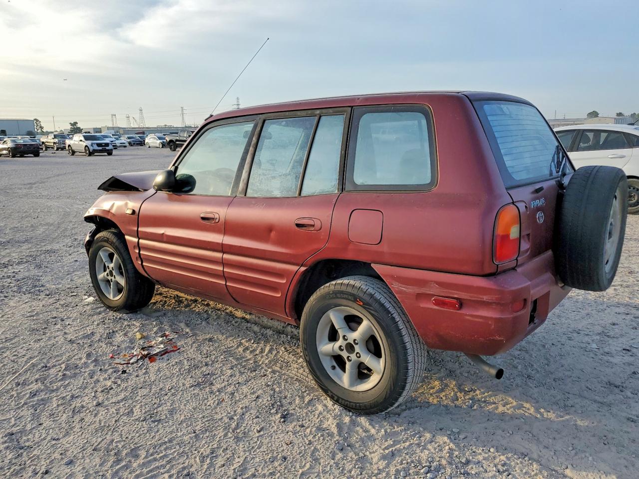 1997 Toyota Rav4 Base Maroon vin: JT3GP10VXV7021288