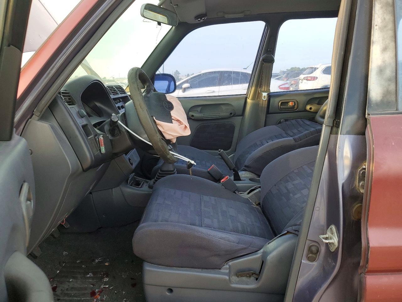 1997 Toyota Rav4 Base Maroon vin: JT3GP10VXV7021288