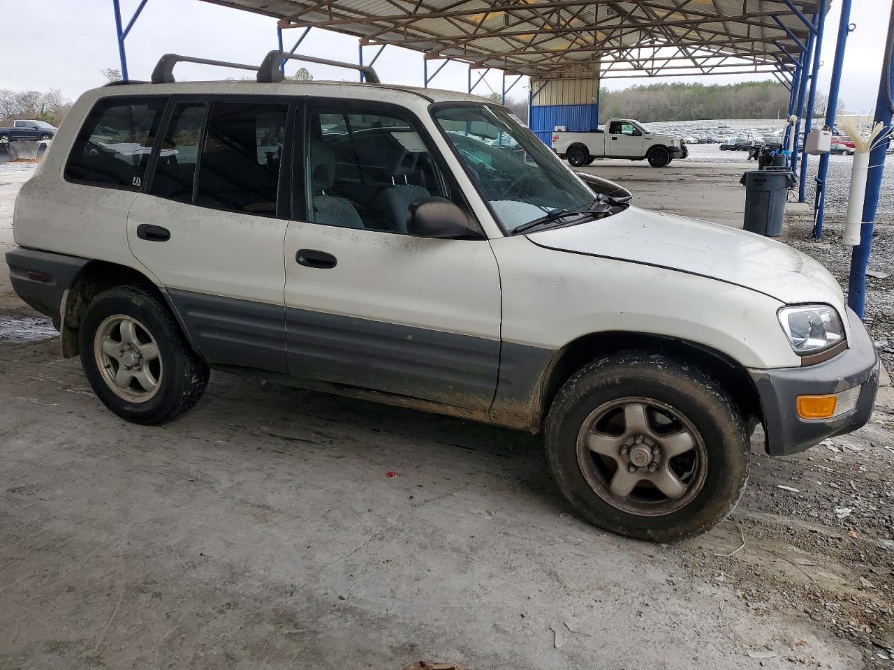 1998 Toyota Rav4 Base White vin: JT3GP10VXW7034172