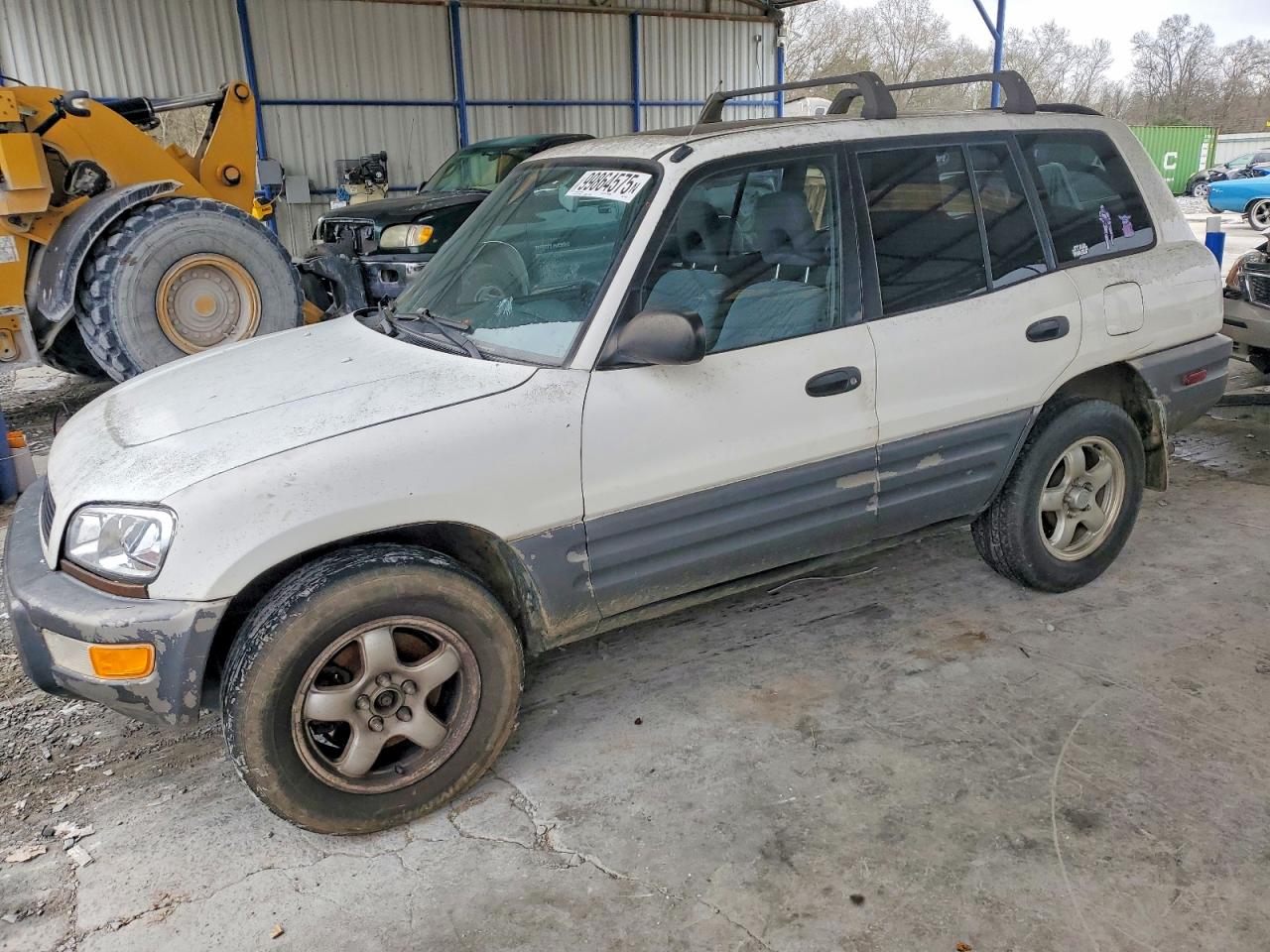 1998 Toyota Rav4 Base White vin: JT3GP10VXW7034172