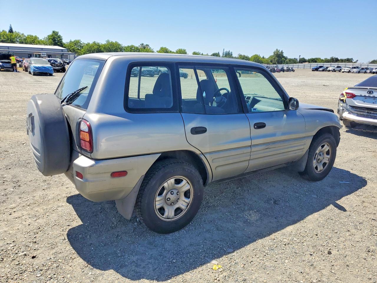 2000 Toyota Rav4 Base Gray vin: JT3GP10VXY0049881