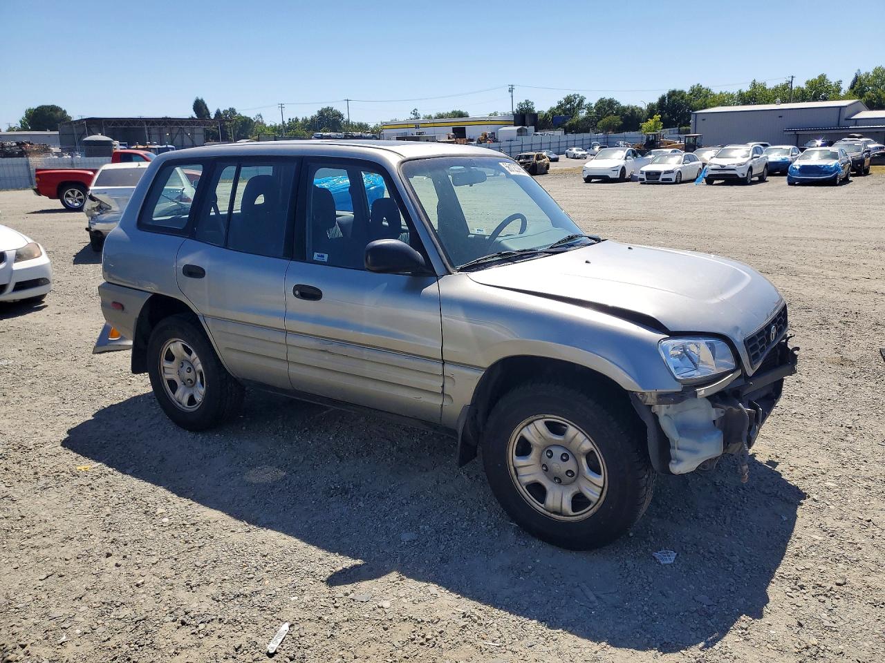 2000 Toyota Rav4 Base Gray vin: JT3GP10VXY0049881