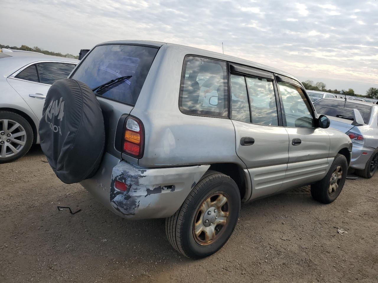 2000 Toyota Rav4 Silver vin: JT3GP10VXY0052117