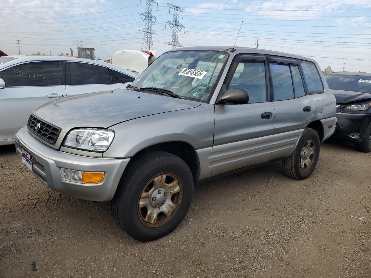 2000 Toyota Rav4 Silver vin: JT3GP10VXY0052117