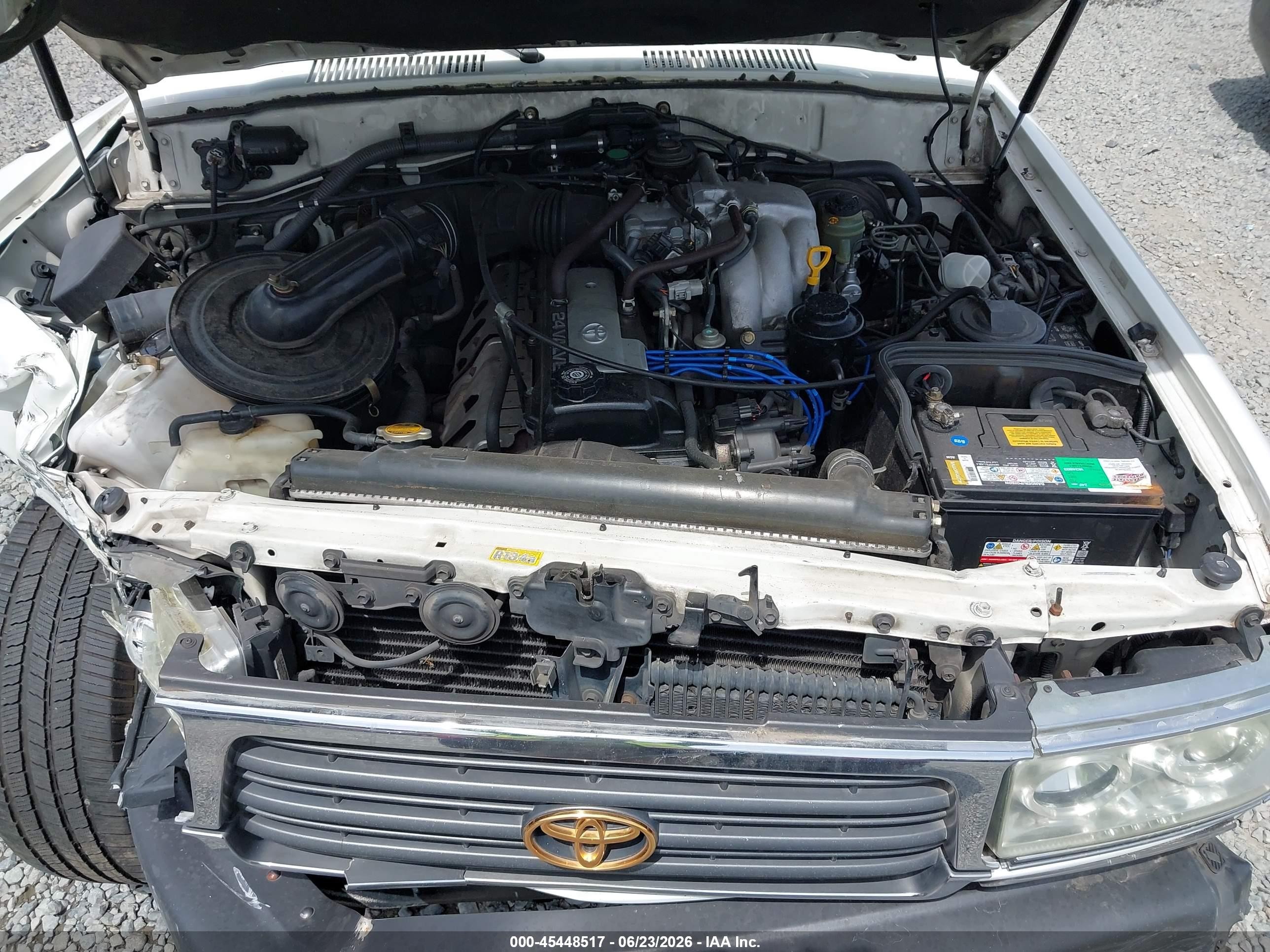 1996 Toyota Land Cruiser Hj85 White vin: JT3HJ85J0T0132054