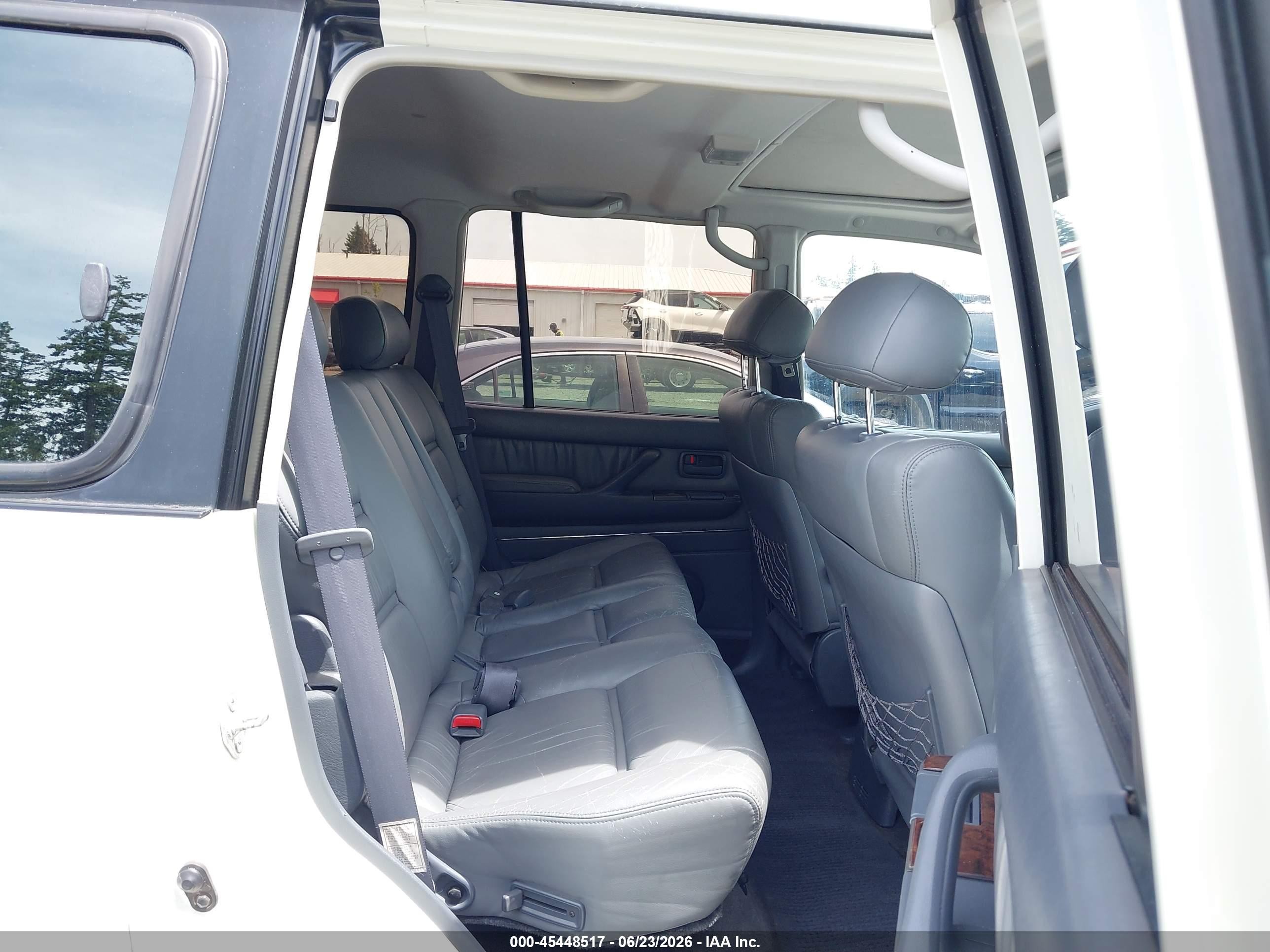 1996 Toyota Land Cruiser Hj85 White vin: JT3HJ85J0T0132054