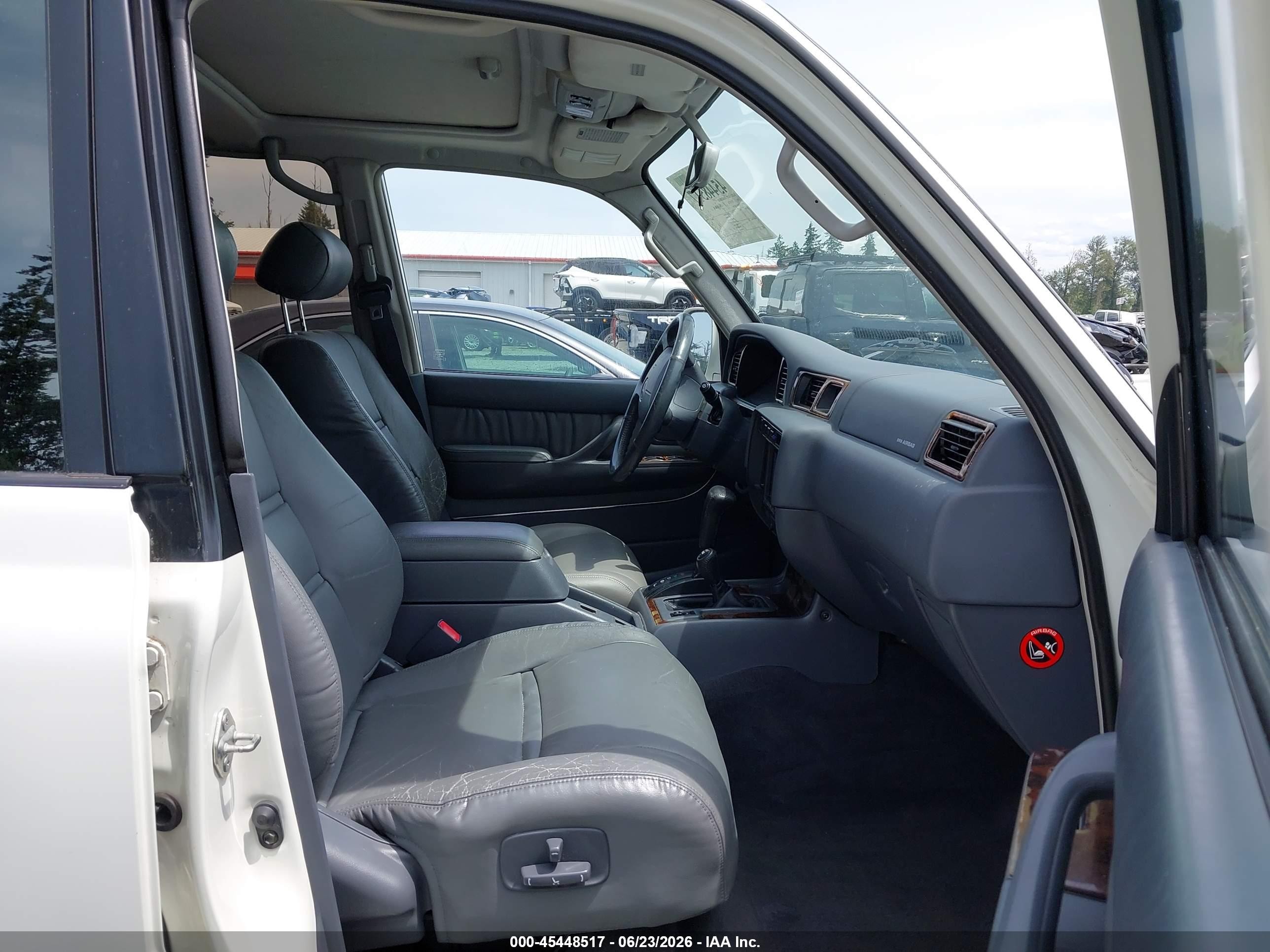 1996 Toyota Land Cruiser Hj85 White vin: JT3HJ85J0T0132054