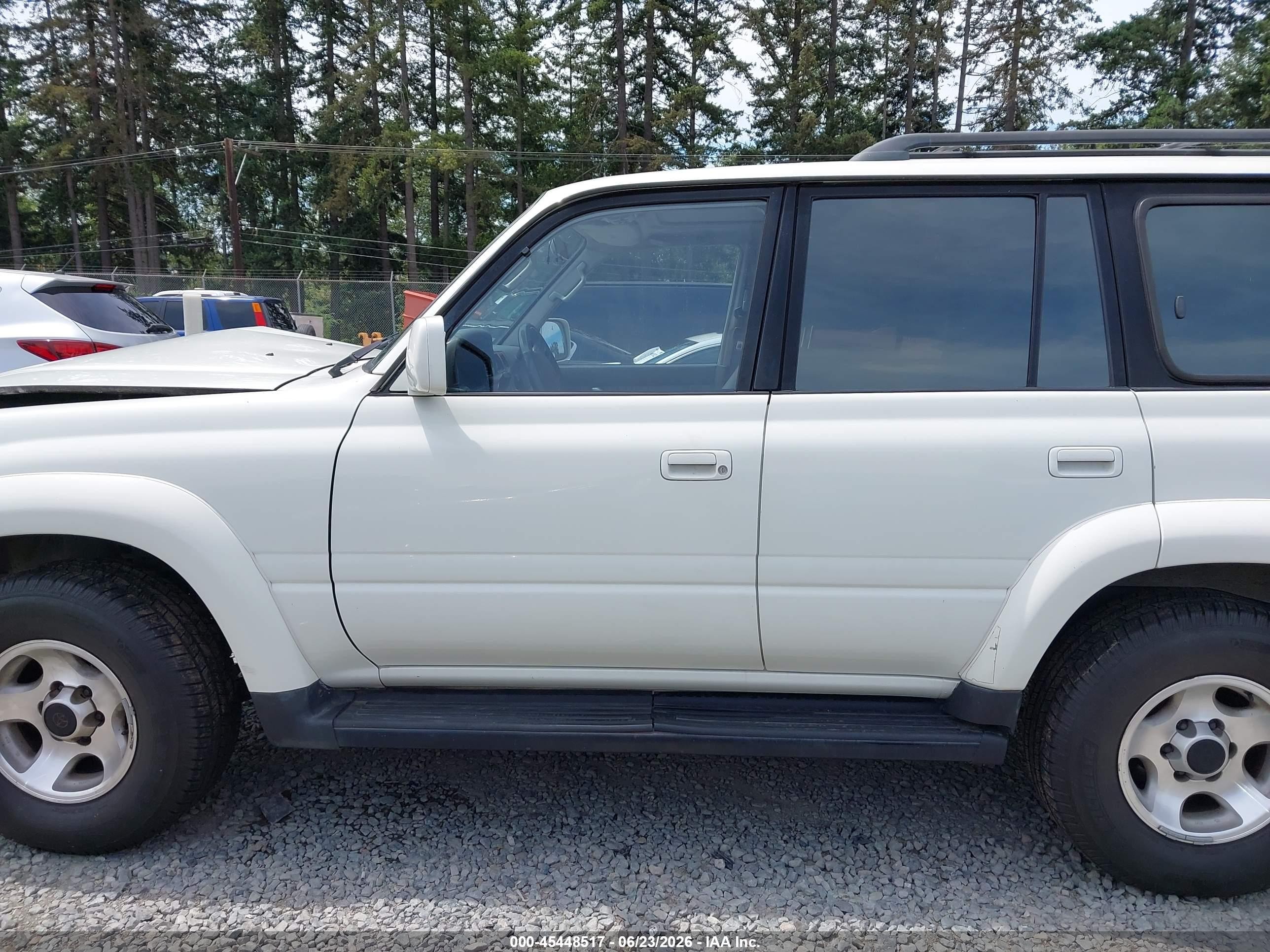 1996 Toyota Land Cruiser Hj85 White vin: JT3HJ85J0T0132054